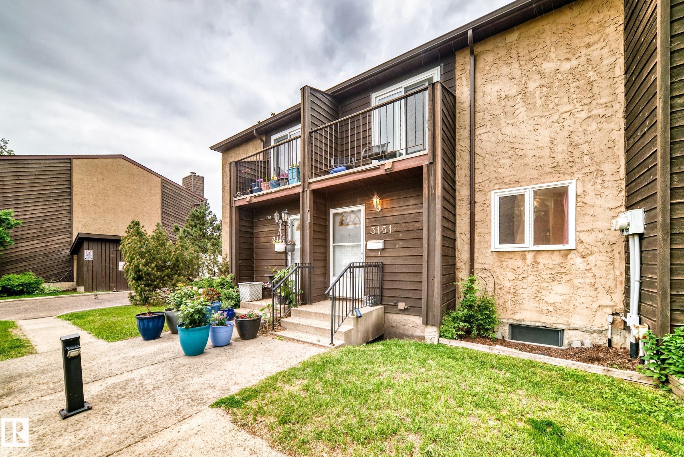 3151 139 Avenue Nw, Edmonton, AB - Outdoor With Balcony With Exterior