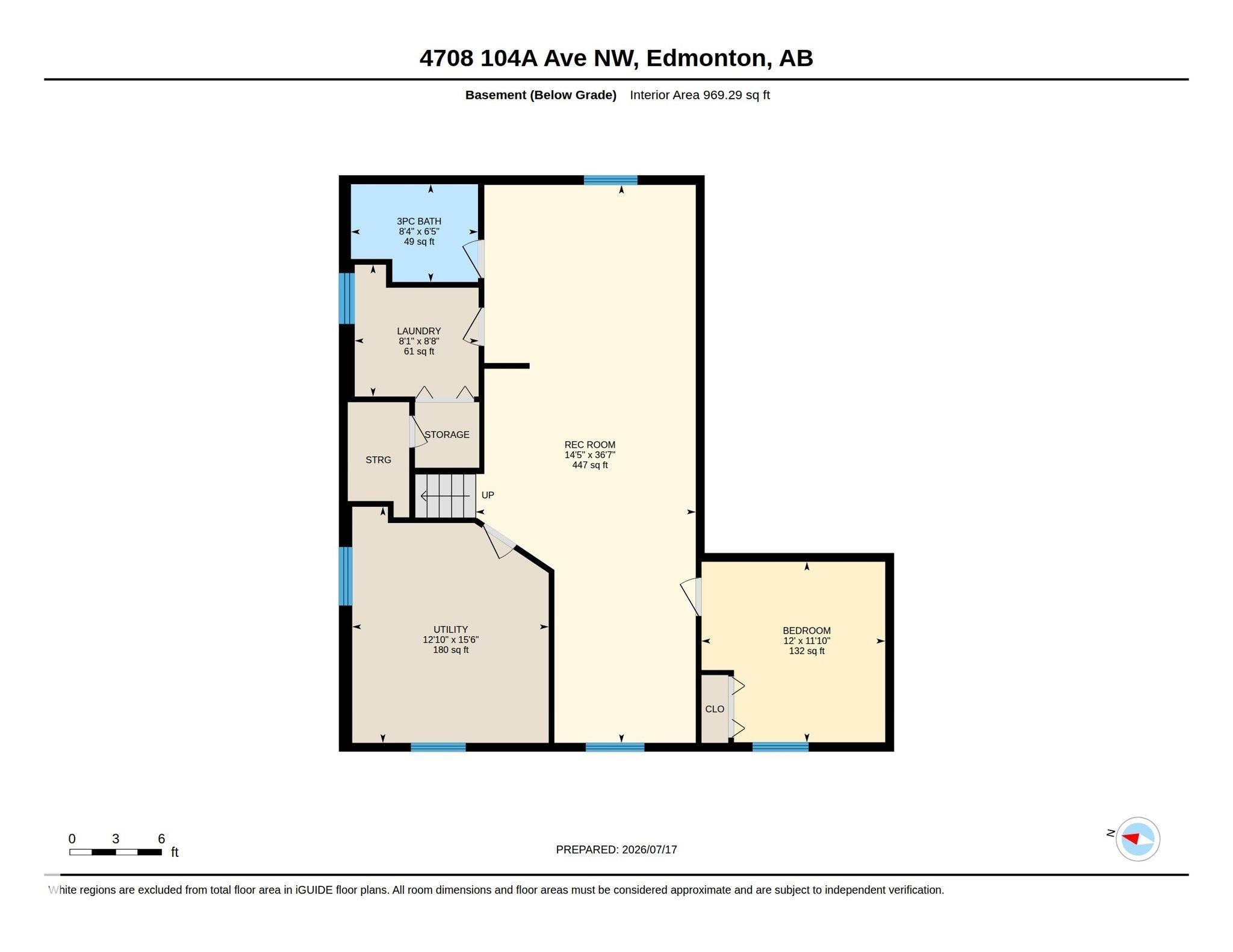 Floor plan - 4708 104A Avenue Nw, Edmonton, AB - Other