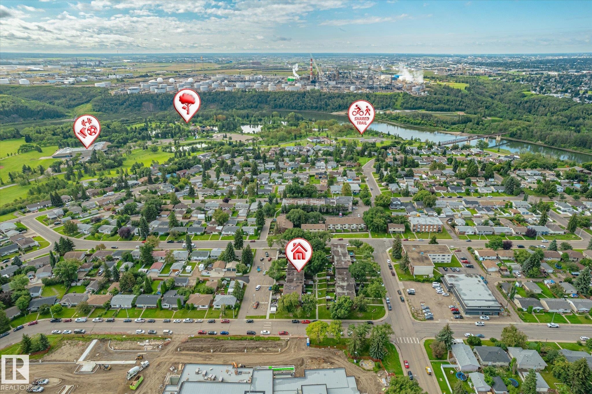 3317 107 Avenue Nw, Edmonton, AB - Outdoor With View