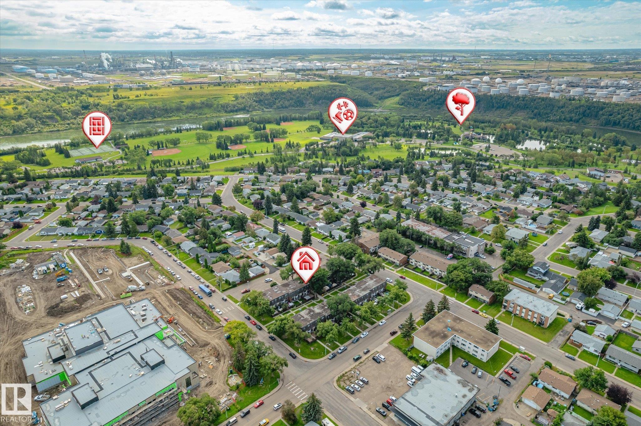 3317 107 Avenue Nw, Edmonton, AB - Outdoor With View