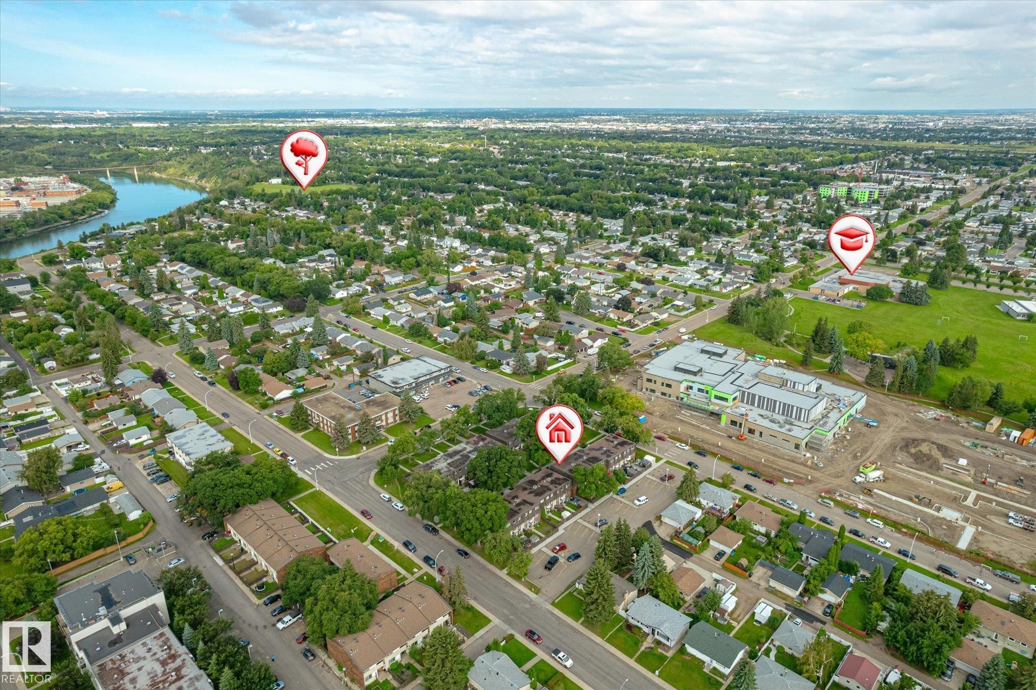 3317 107 Avenue Nw, Edmonton, AB - Outdoor With View