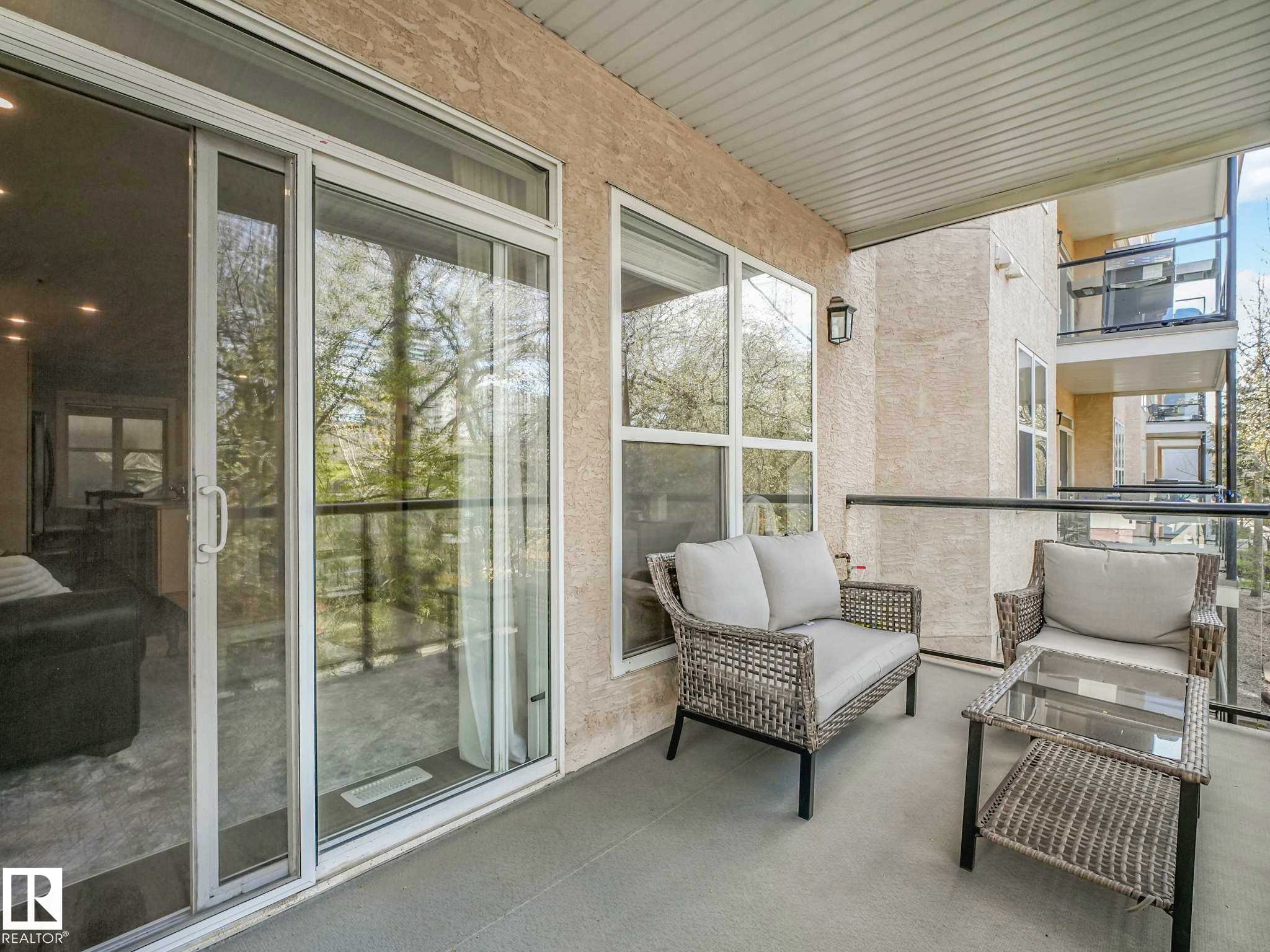 #302 11025 83 Av Nw, Edmonton, AB - Outdoor With Balcony With Exterior
