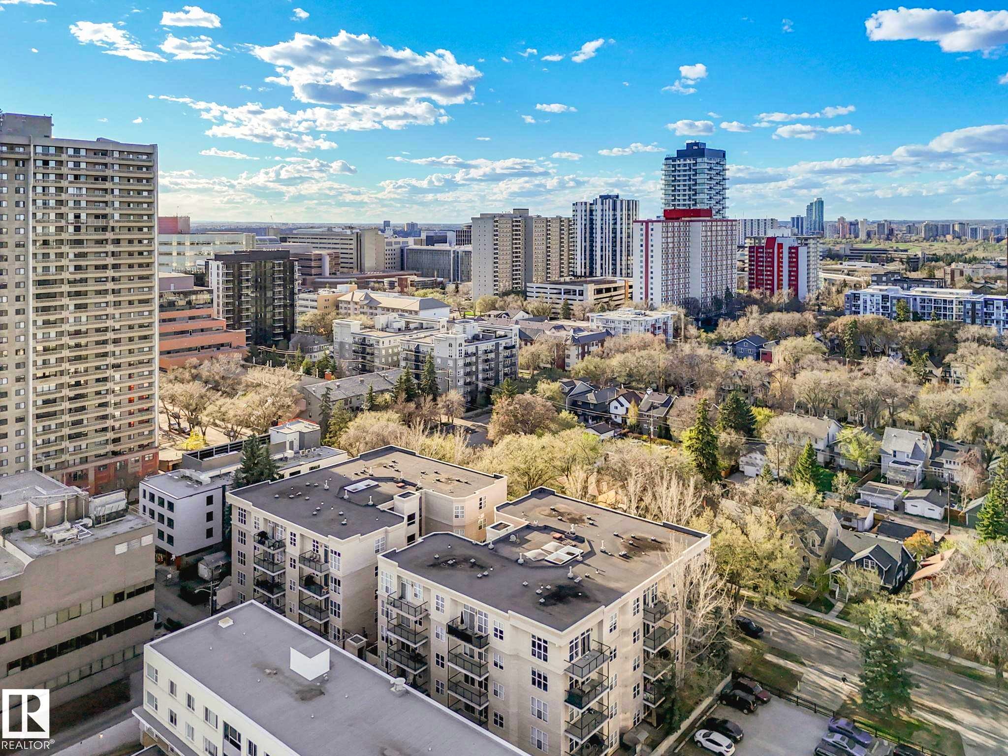 #302 11025 83 Av Nw, Edmonton, AB - Outdoor With View