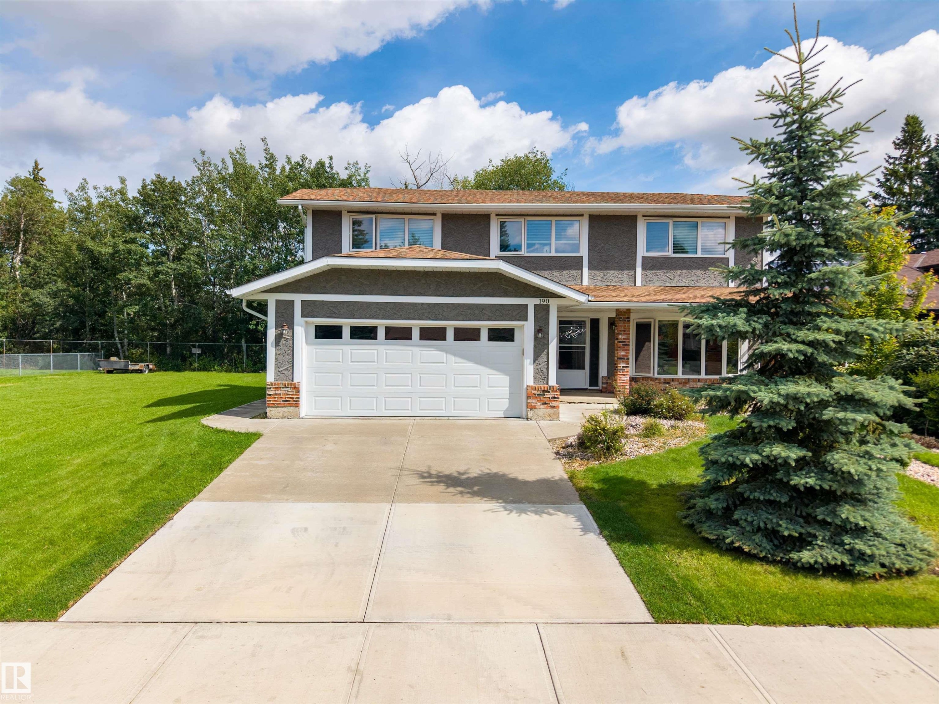 190 Gariepy Crescent Nw, Edmonton, AB - Outdoor With Deck Patio Veranda With Facade