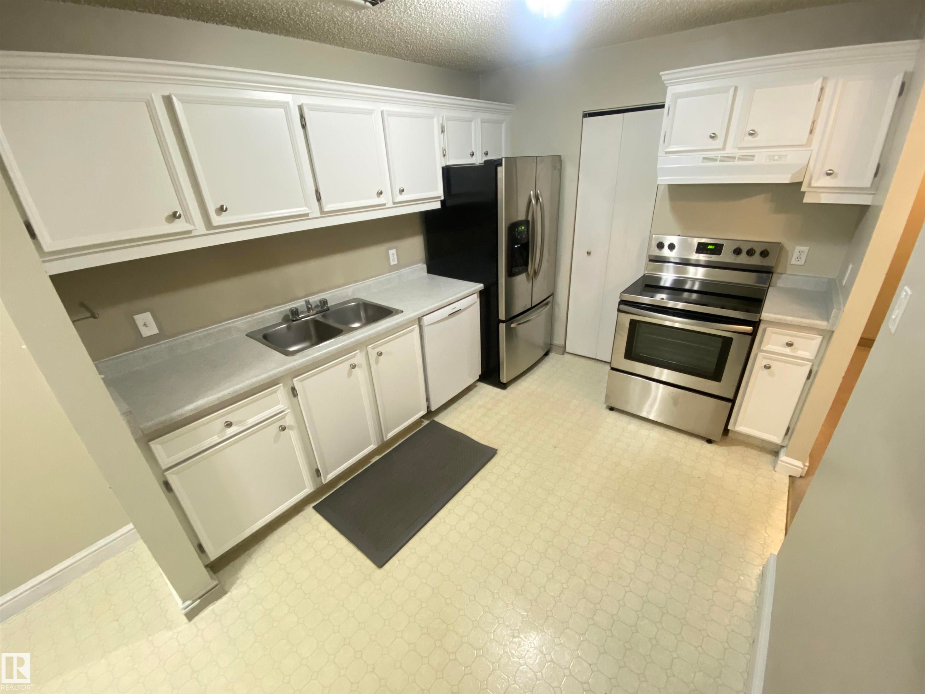#10 2703 79 St Nw, Edmonton, AB - Indoor Photo Showing Kitchen With Double Sink