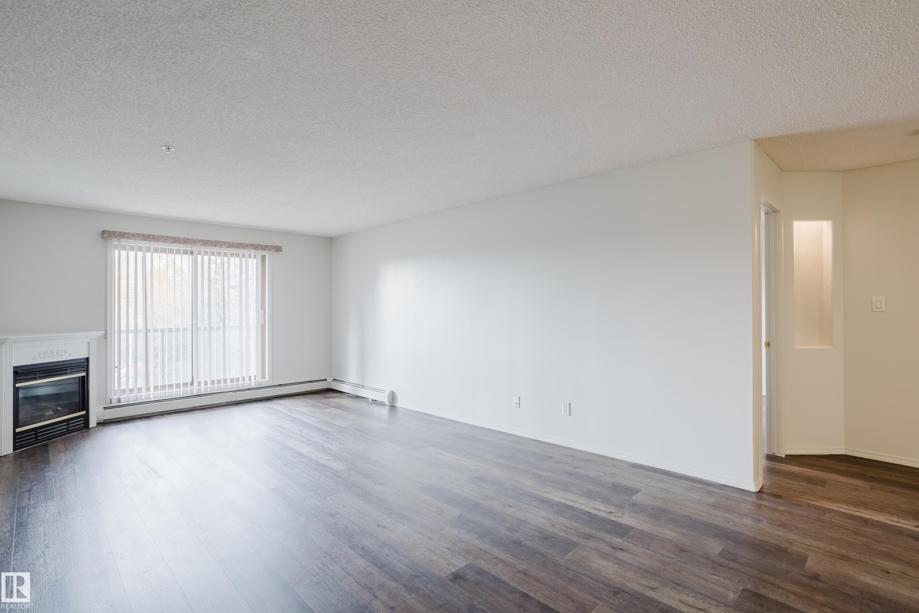 #324 2903 Rabbit Hill Rd Nw, Edmonton, AB - Indoor With Fireplace