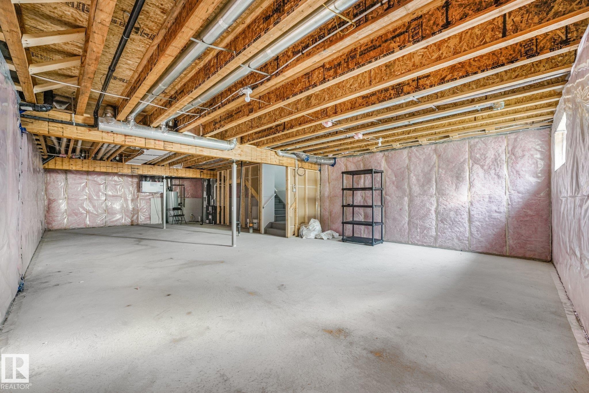3217 Kulay Way Sw, Edmonton, AB - Indoor Photo Showing Basement