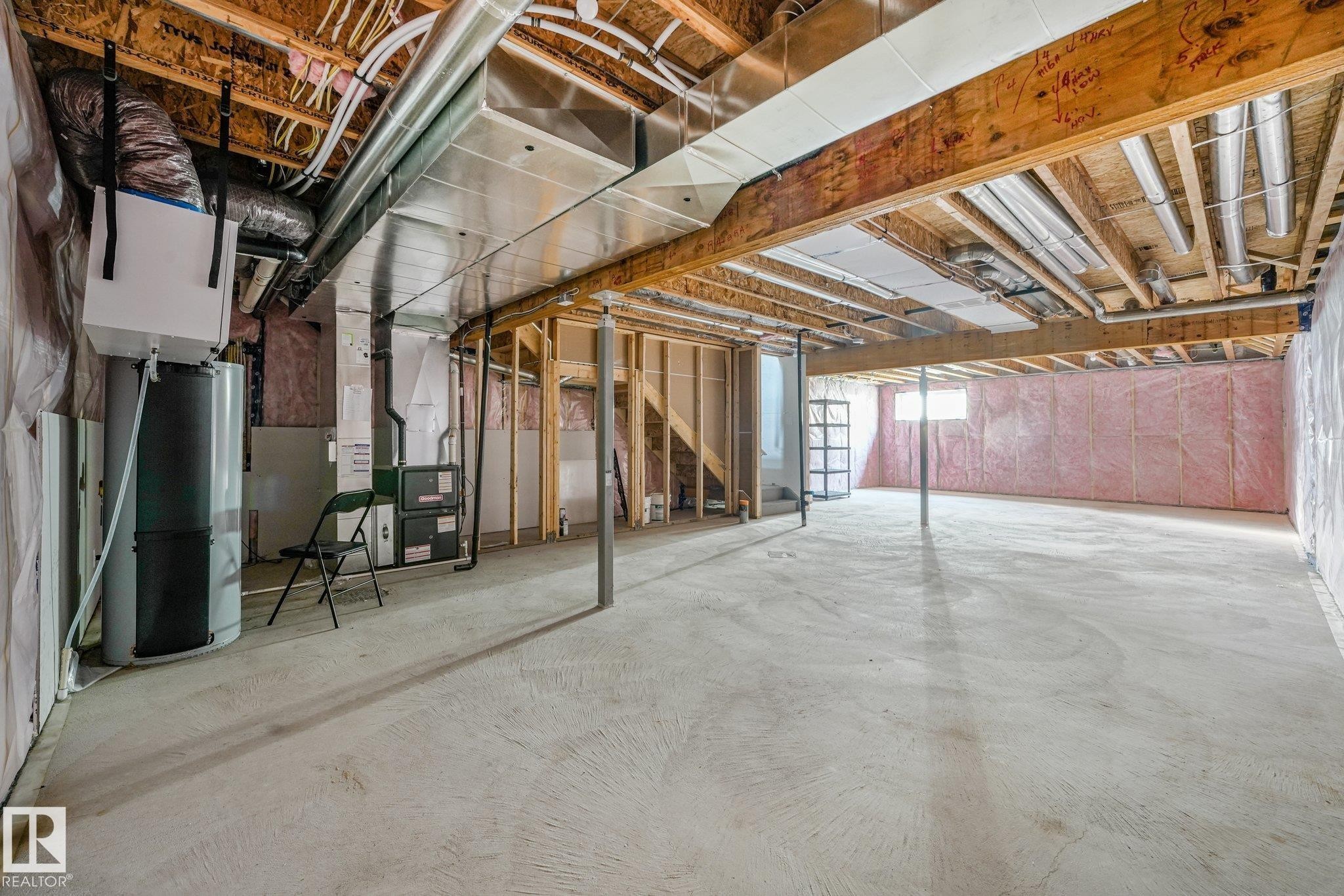 3217 Kulay Way Sw, Edmonton, AB - Indoor Photo Showing Basement