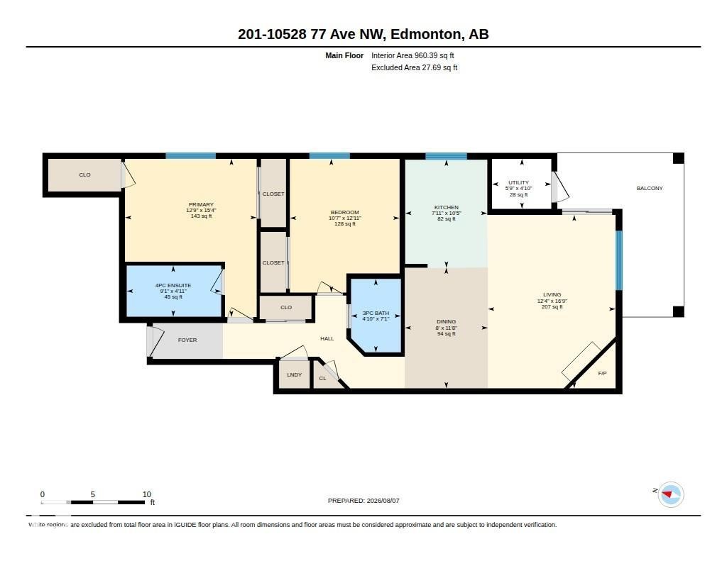 Floor plan - #201 10528 77 Av Nw, Edmonton, AB - Other