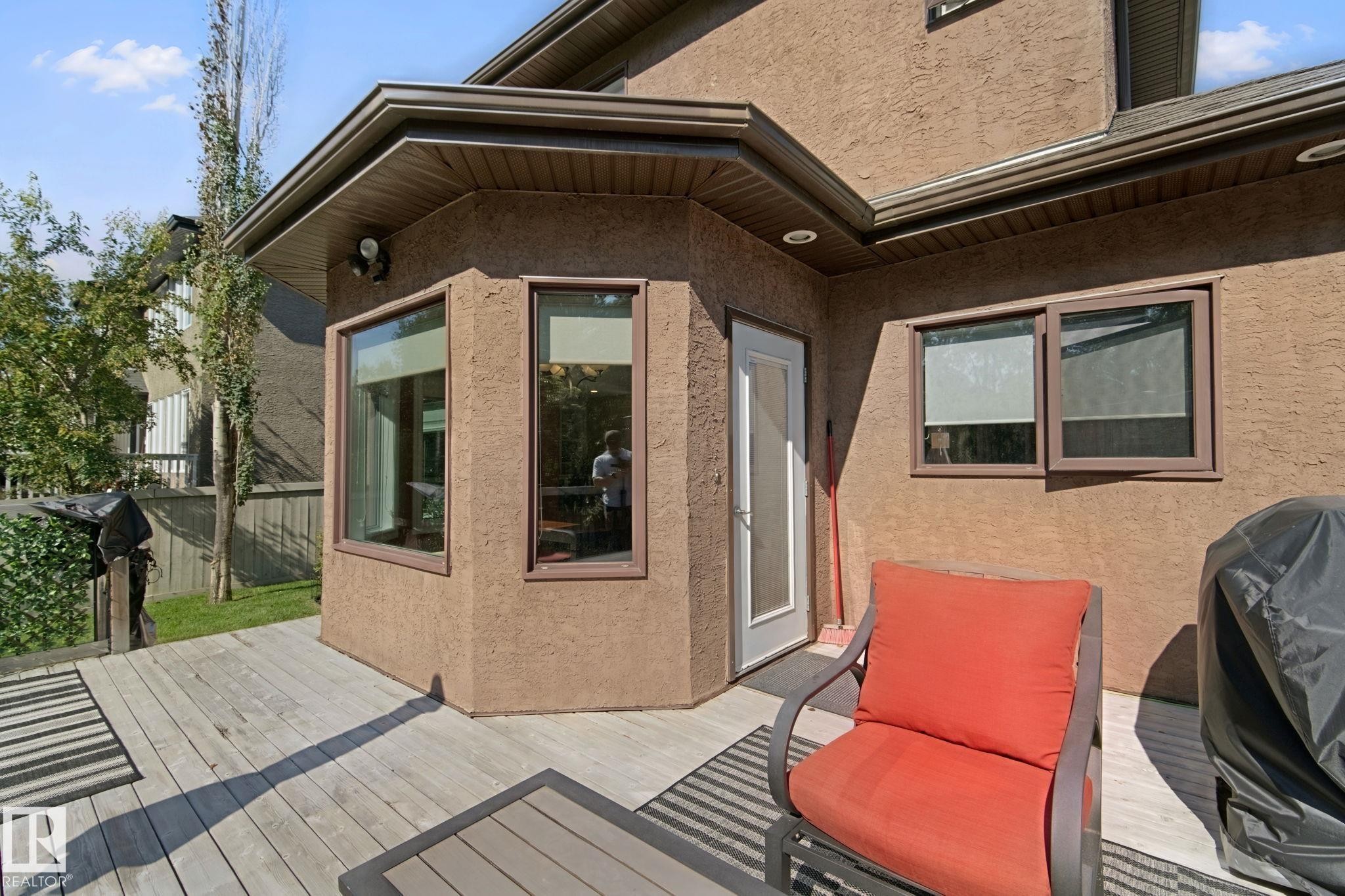 18 Embassy Place, St. Albert, AB - Outdoor With Deck Patio Veranda With Exterior