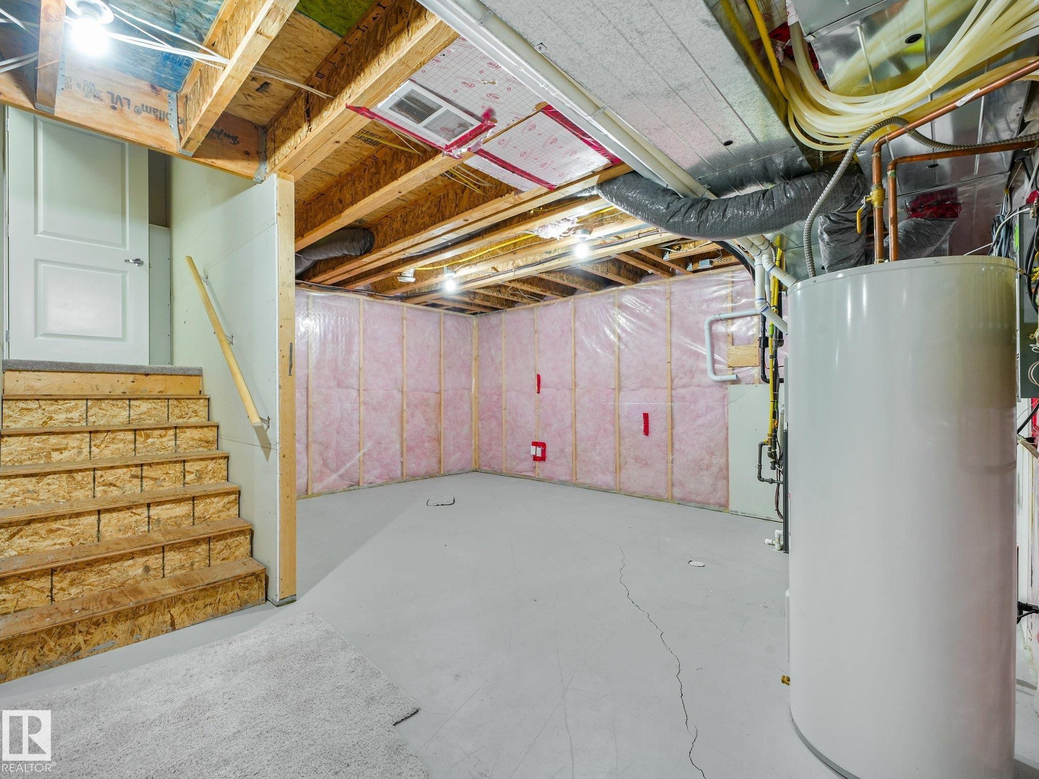 17629 60A Street Nw, Edmonton, AB - Indoor Photo Showing Basement