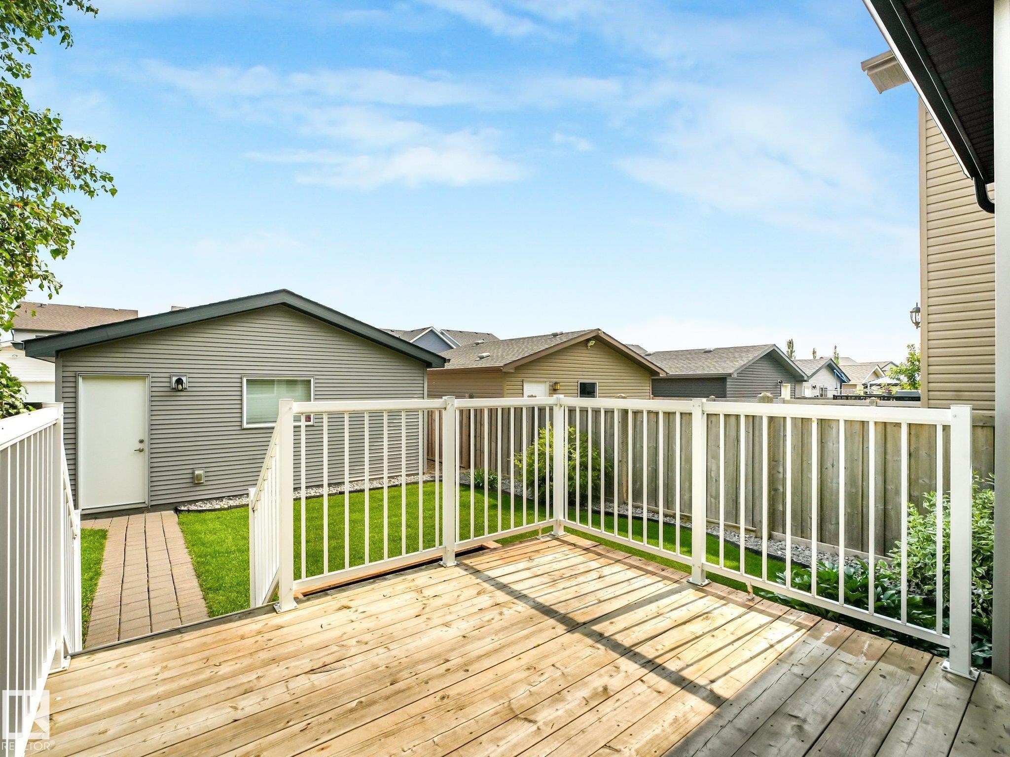 17629 60A Street Nw, Edmonton, AB - Outdoor With Deck Patio Veranda With Exterior