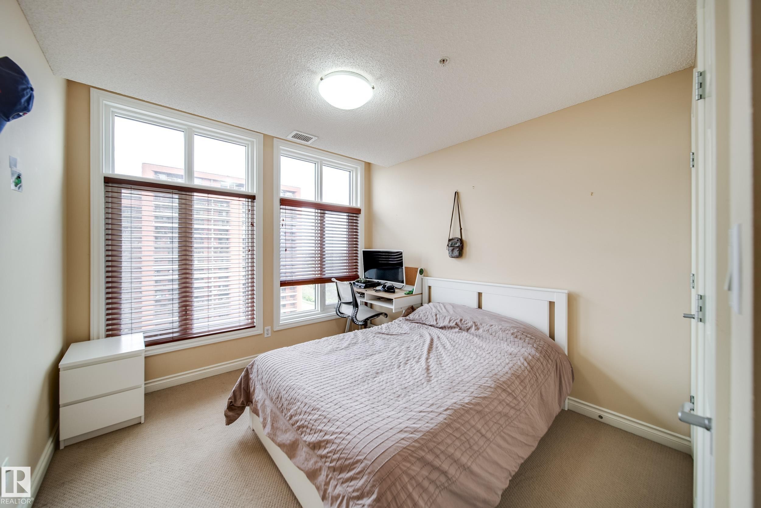 #1301 9020 Jasper Av Nw, Edmonton, AB - Indoor Photo Showing Bedroom