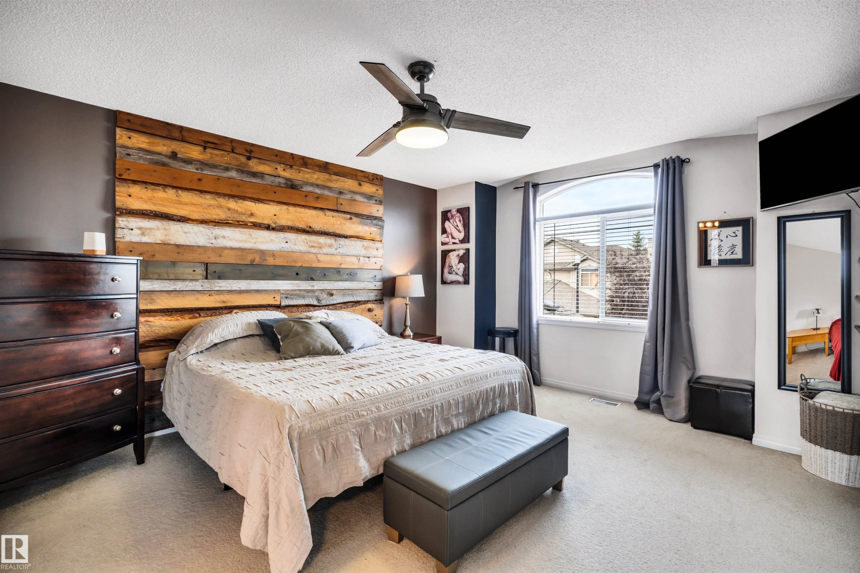 #12 20 Norman Ct, St. Albert, AB - Indoor Photo Showing Bedroom