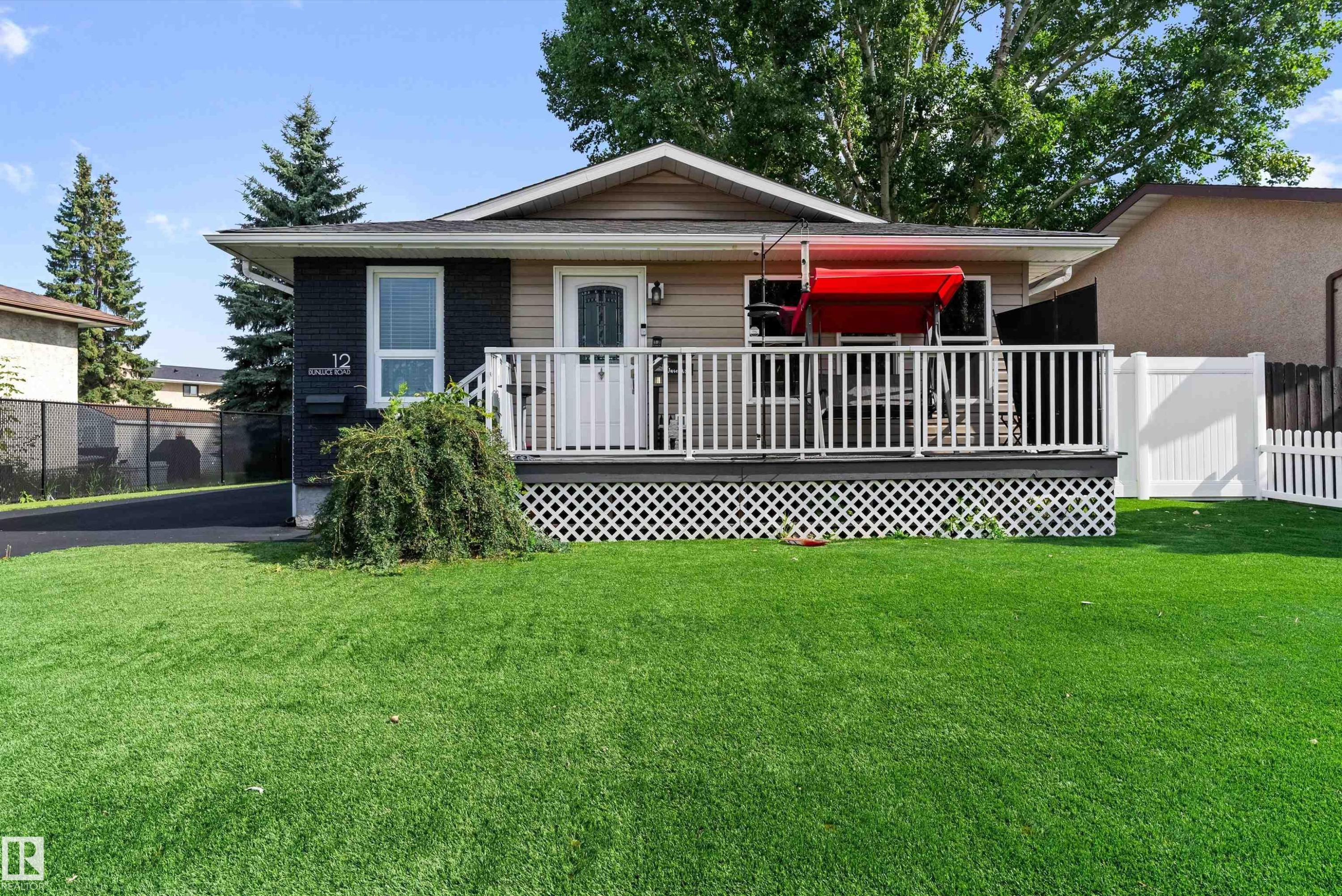 12 Dunluce Road Nw, Edmonton, AB - Outdoor With Deck Patio Veranda