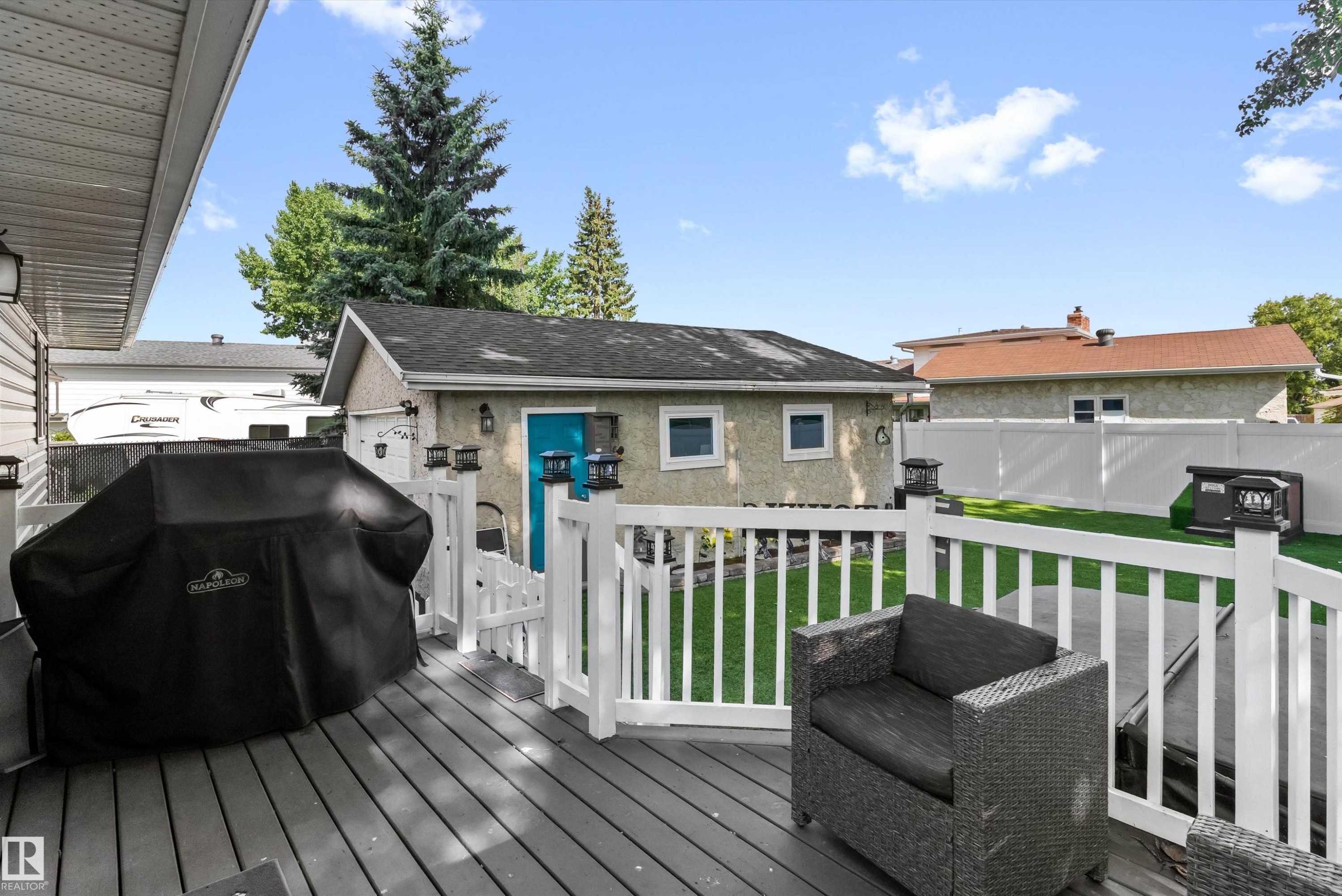 12 Dunluce Road Nw, Edmonton, AB - Outdoor With Deck Patio Veranda With Exterior