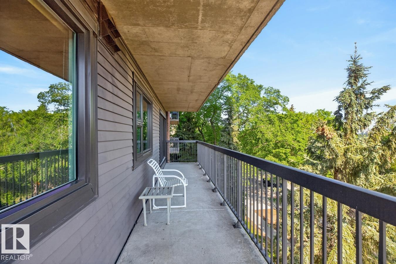 #405 10545 Saskatchewan Dr Nw, Edmonton, AB - Outdoor With Balcony With Exterior