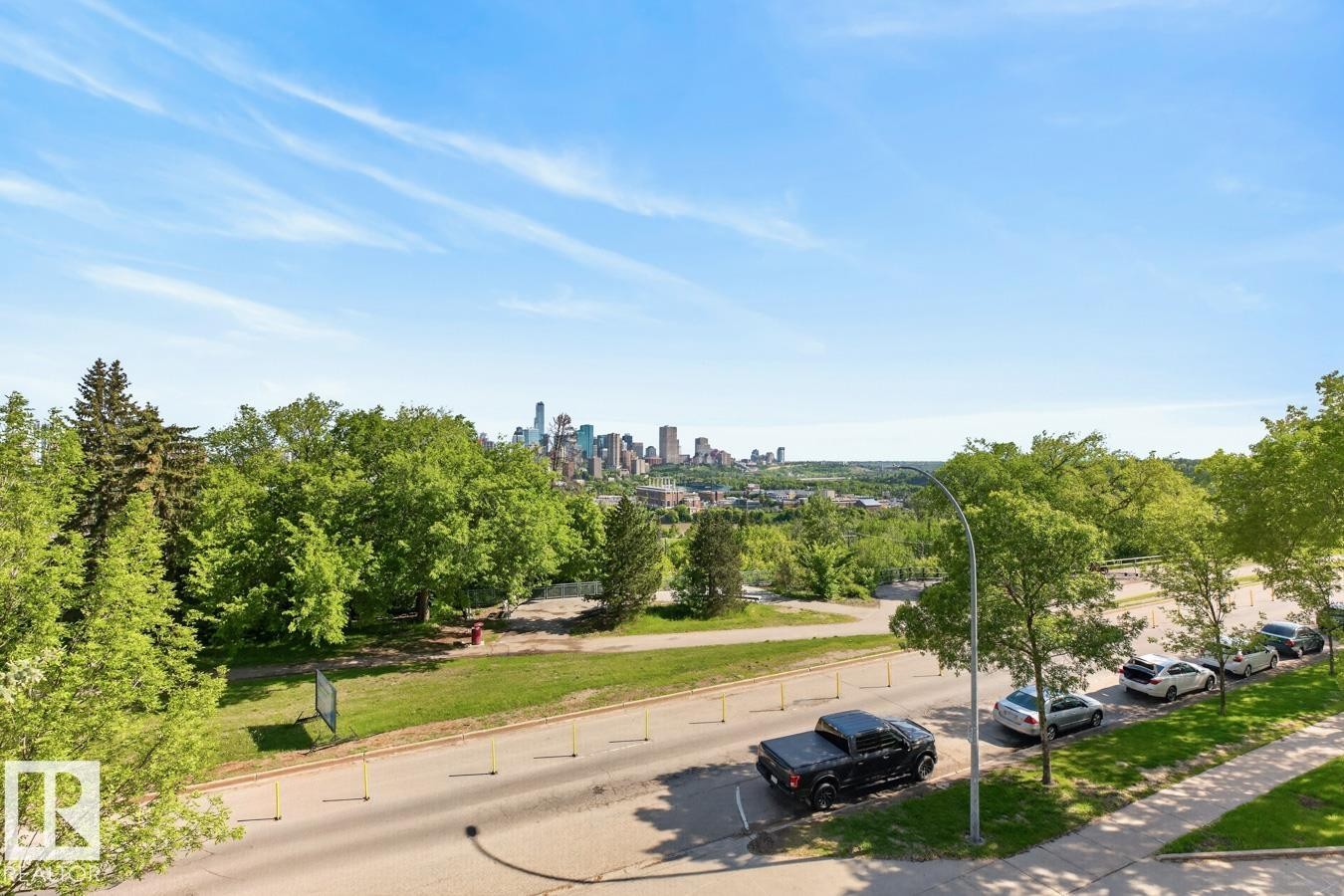 #405 10545 Saskatchewan Dr Nw, Edmonton, AB - Outdoor With View