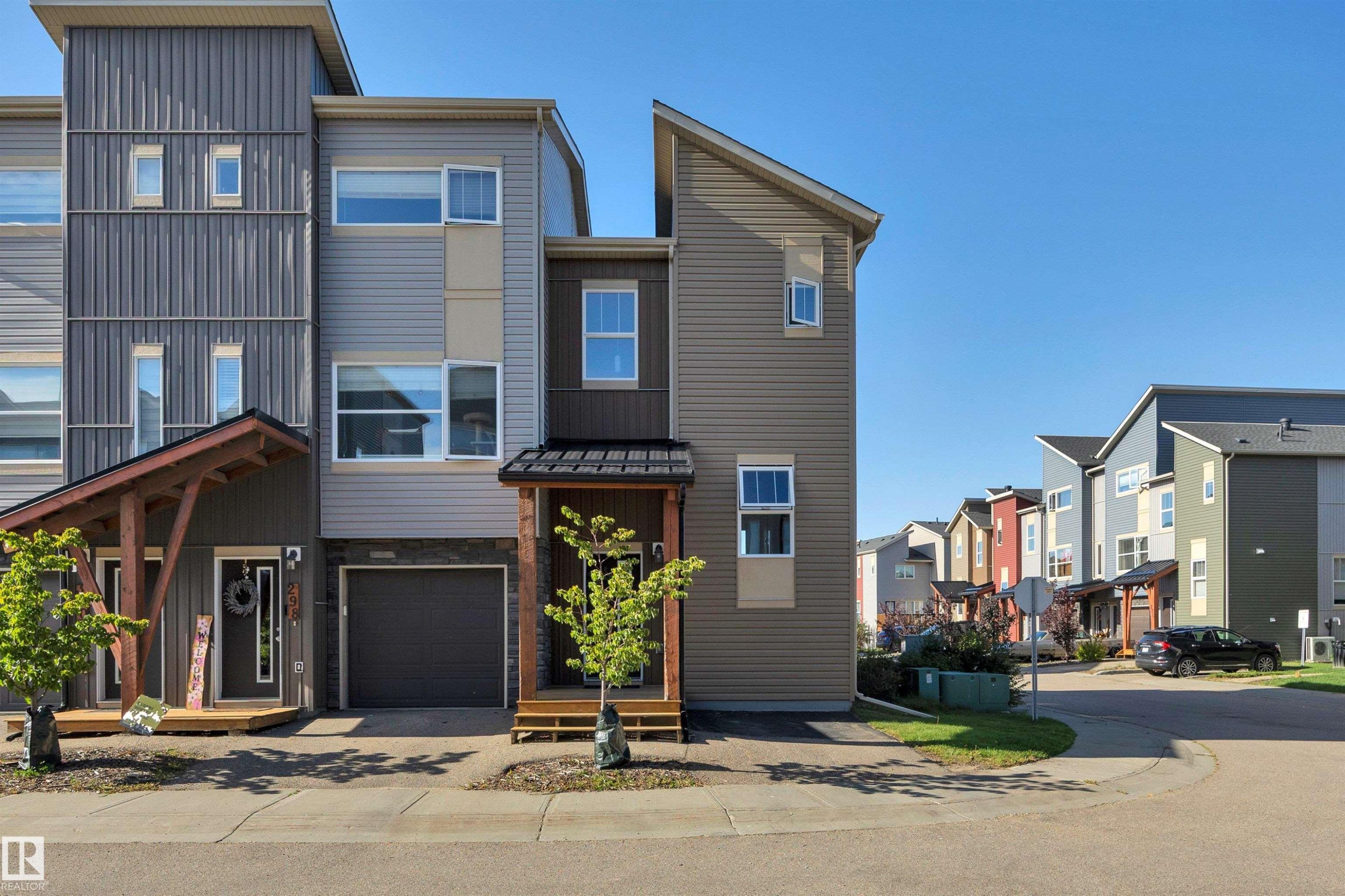 #296 401 Southfork Dr, Leduc, AB - Outdoor With Facade
