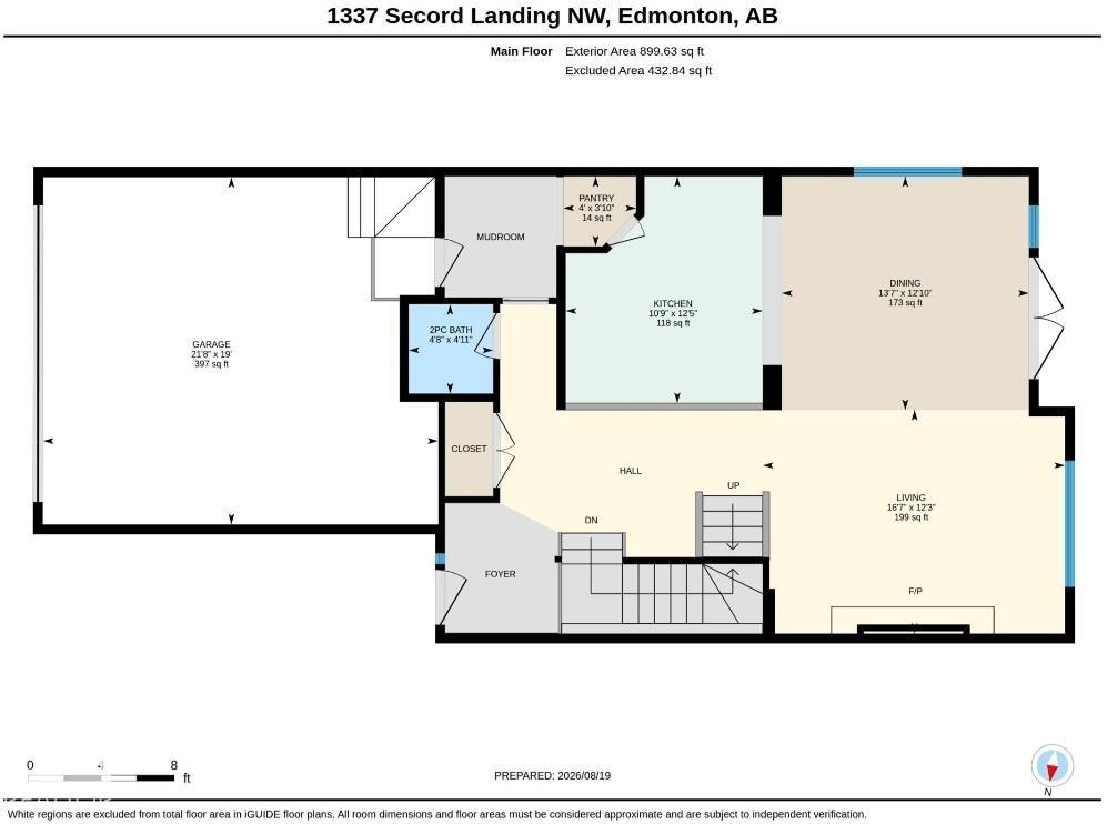 Floor plan - 1337 Secord Landing Nw, Edmonton, AB - Other