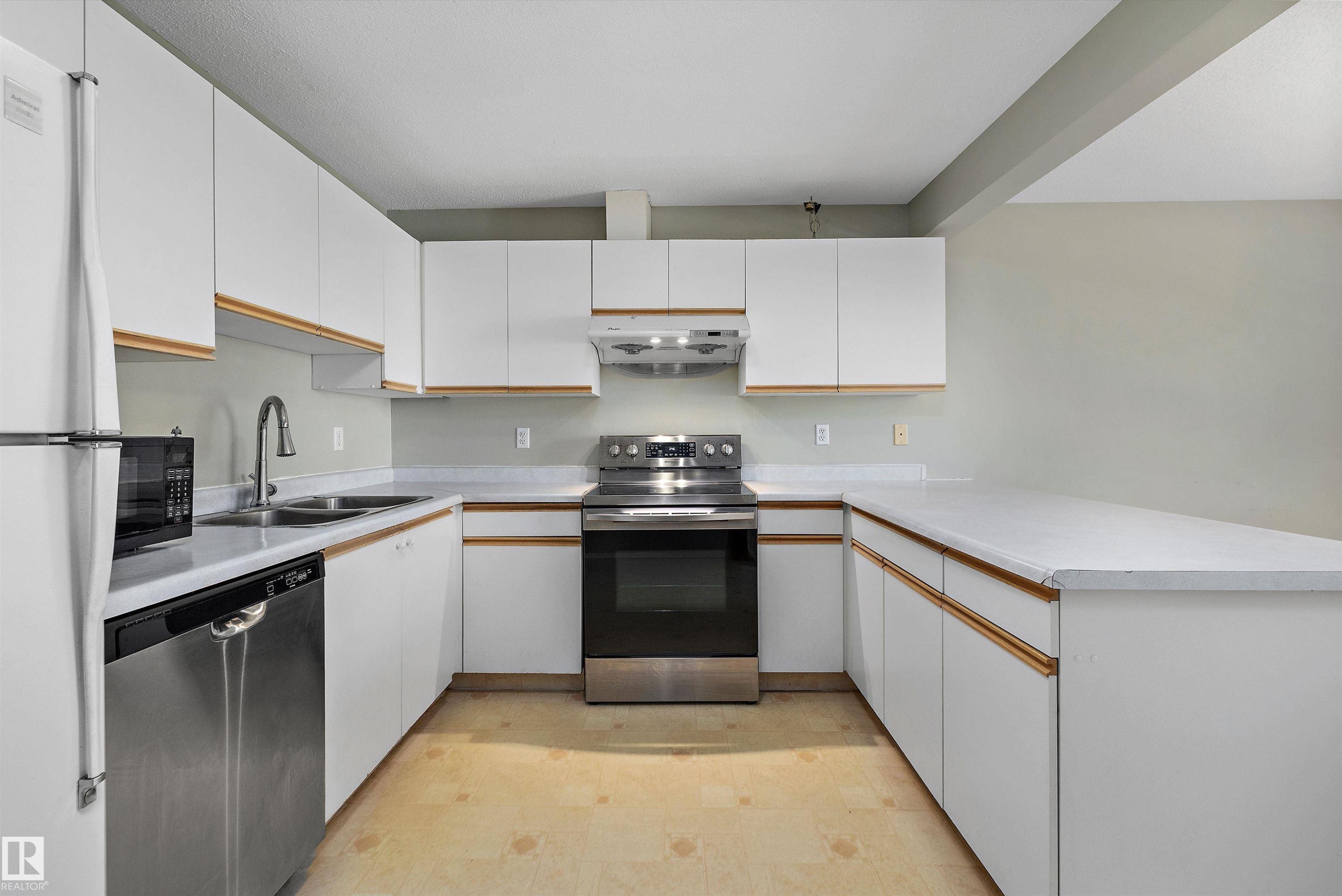 #29 9520 174 St Nw, Edmonton, AB - Indoor Photo Showing Kitchen With Double Sink