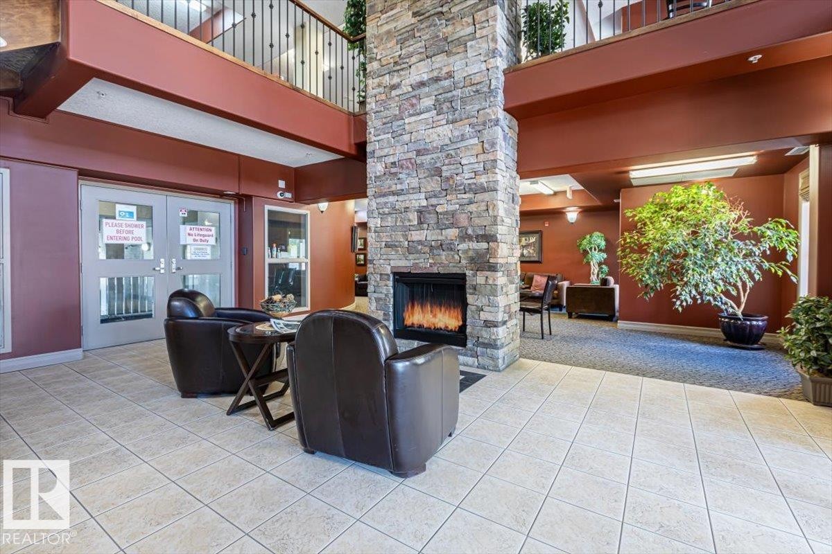 #342 45 Inglewood Dr, St. Albert, AB - Indoor With Fireplace