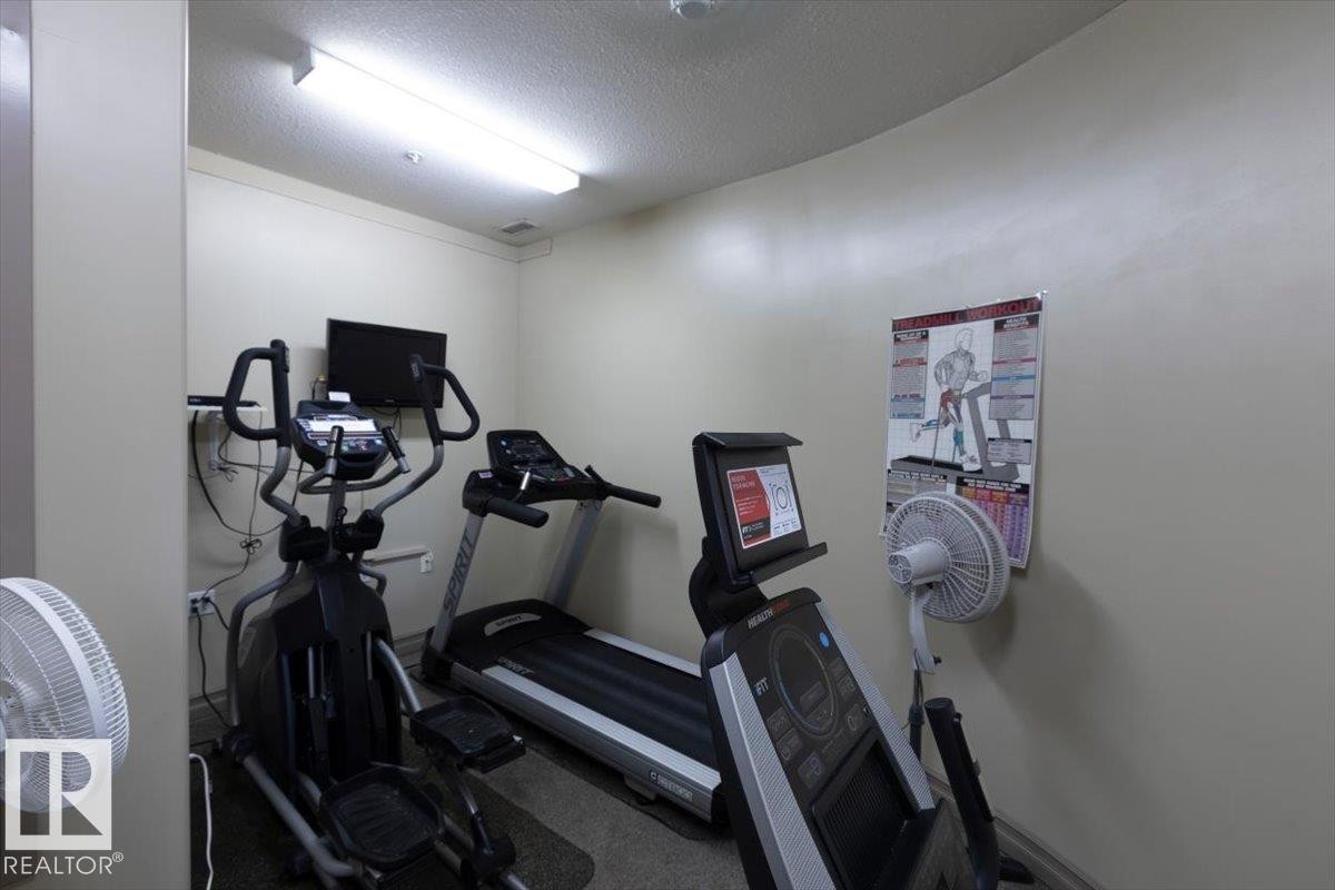 #342 45 Inglewood Dr, St. Albert, AB - Indoor Photo Showing Gym Room