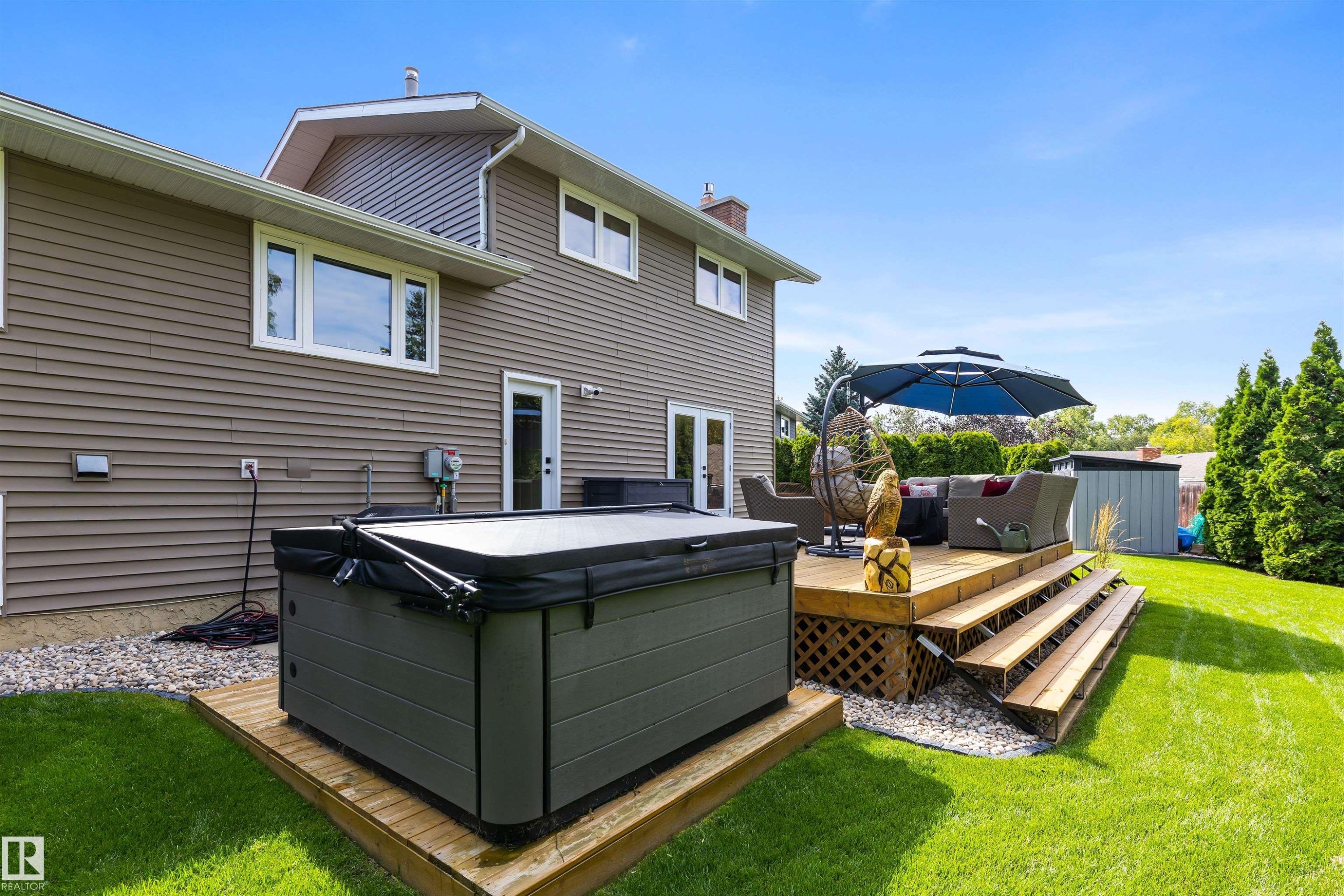 9 Butterfield Crescent, St. Albert, AB - Outdoor With Deck Patio Veranda With Exterior