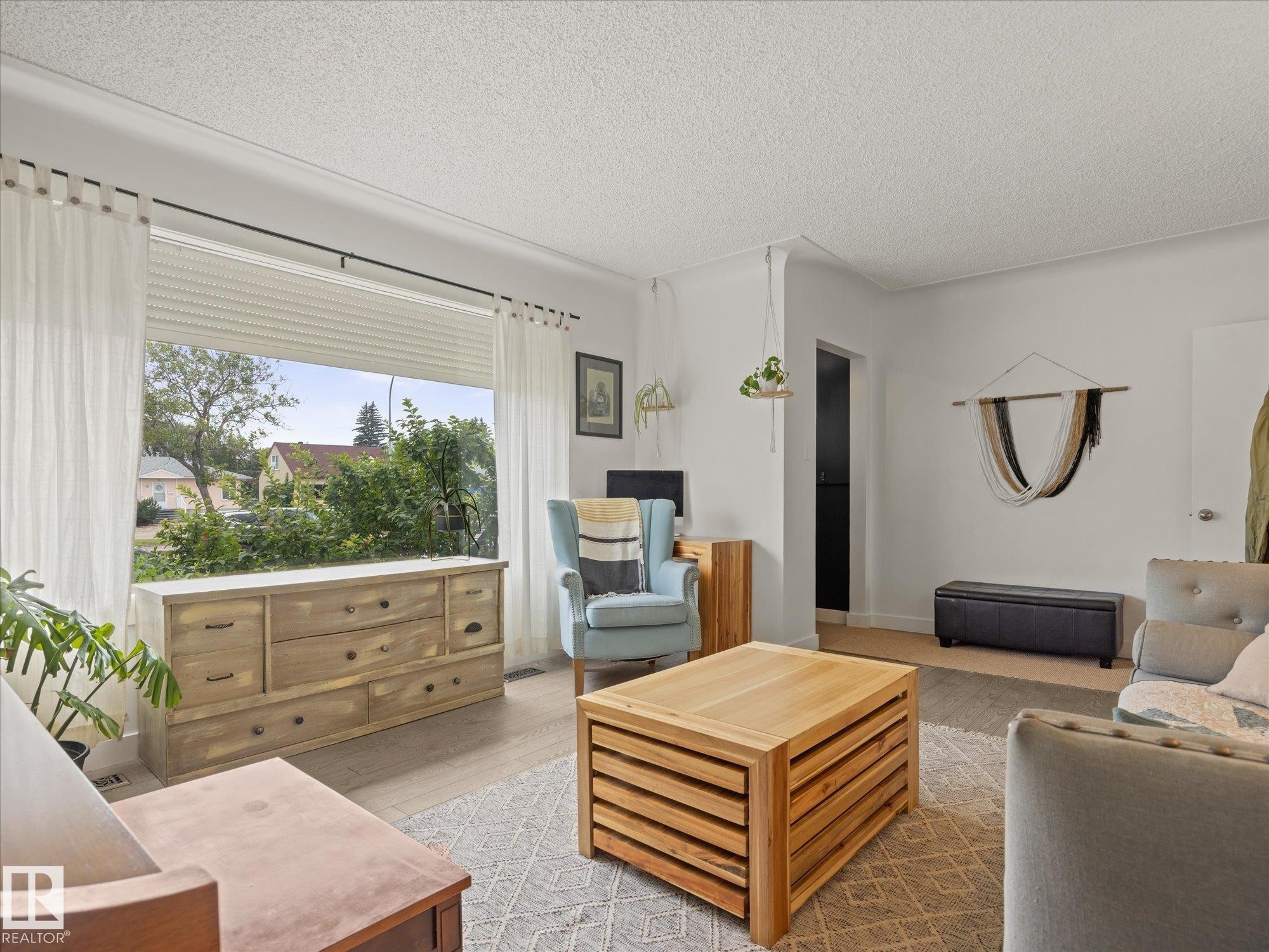 11949 St Albert Trail Nw, Edmonton, AB - Indoor Photo Showing Living Room