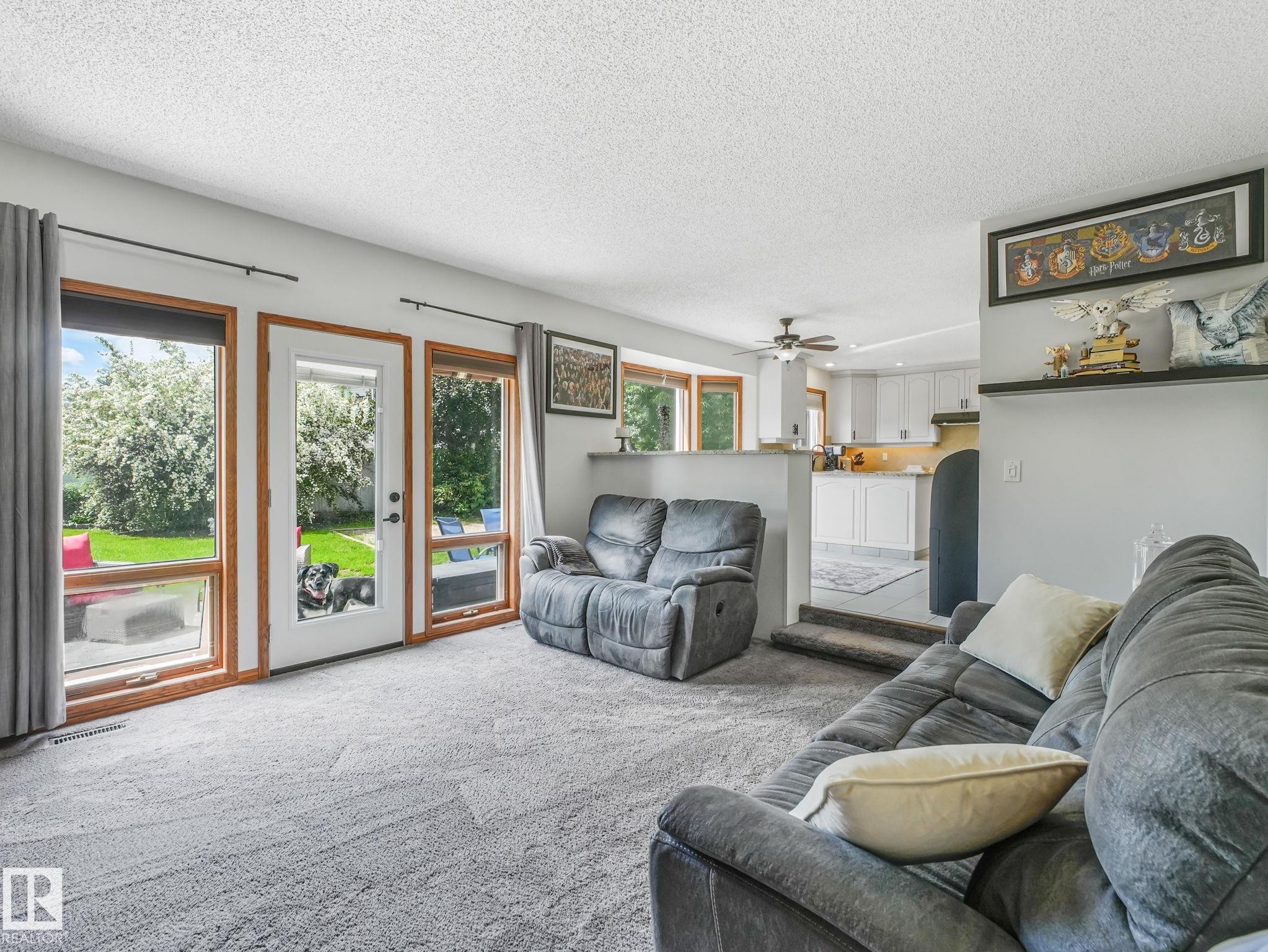 2824 37 Street Nw, Edmonton, AB - Indoor Photo Showing Living Room