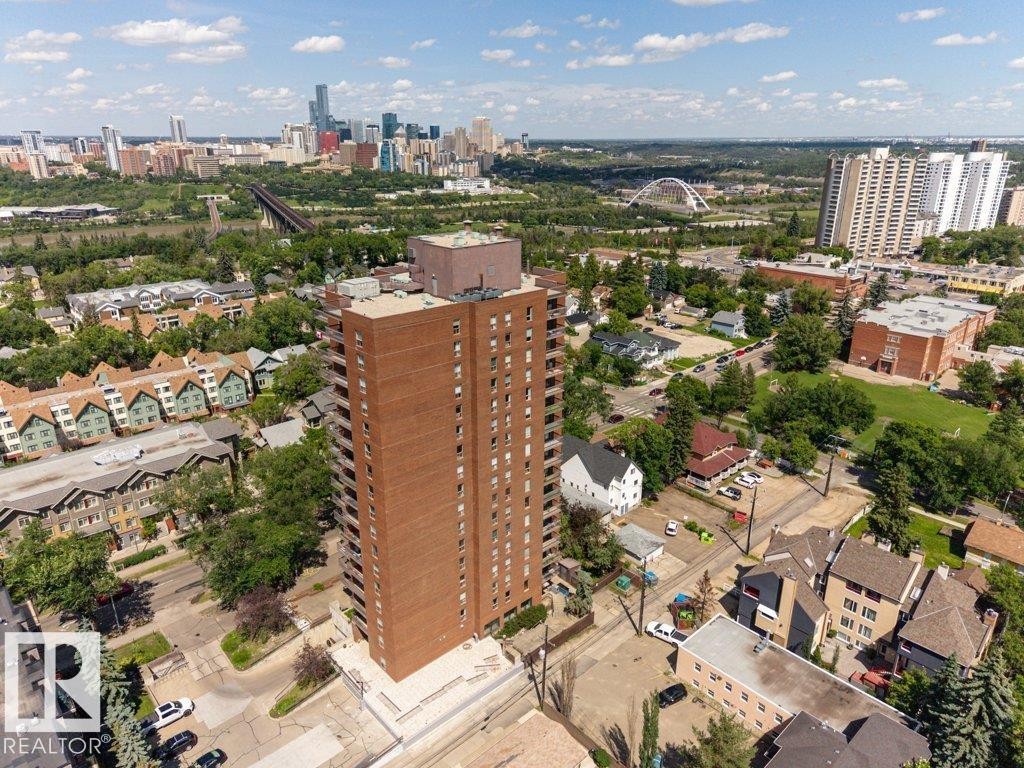 Aerial view - #804 11027 87 Av Nw, Edmonton, AB - Outdoor With View