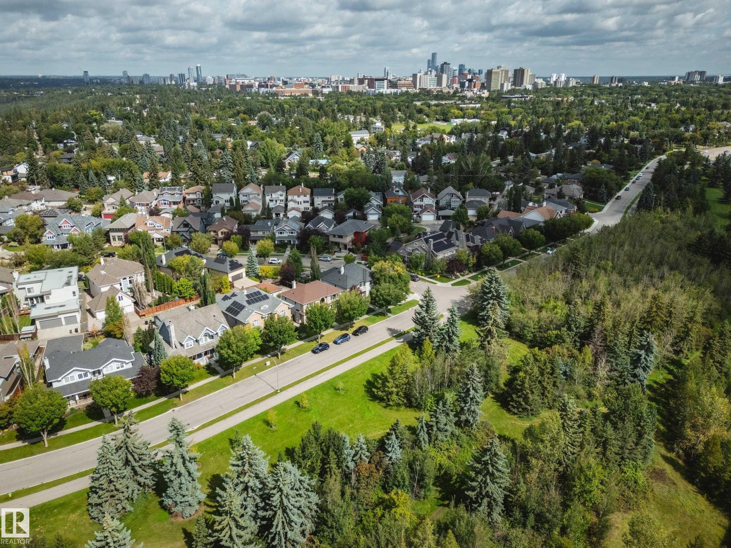 202 Saskatchewan Drive Nw, Edmonton, AB - Outdoor With View