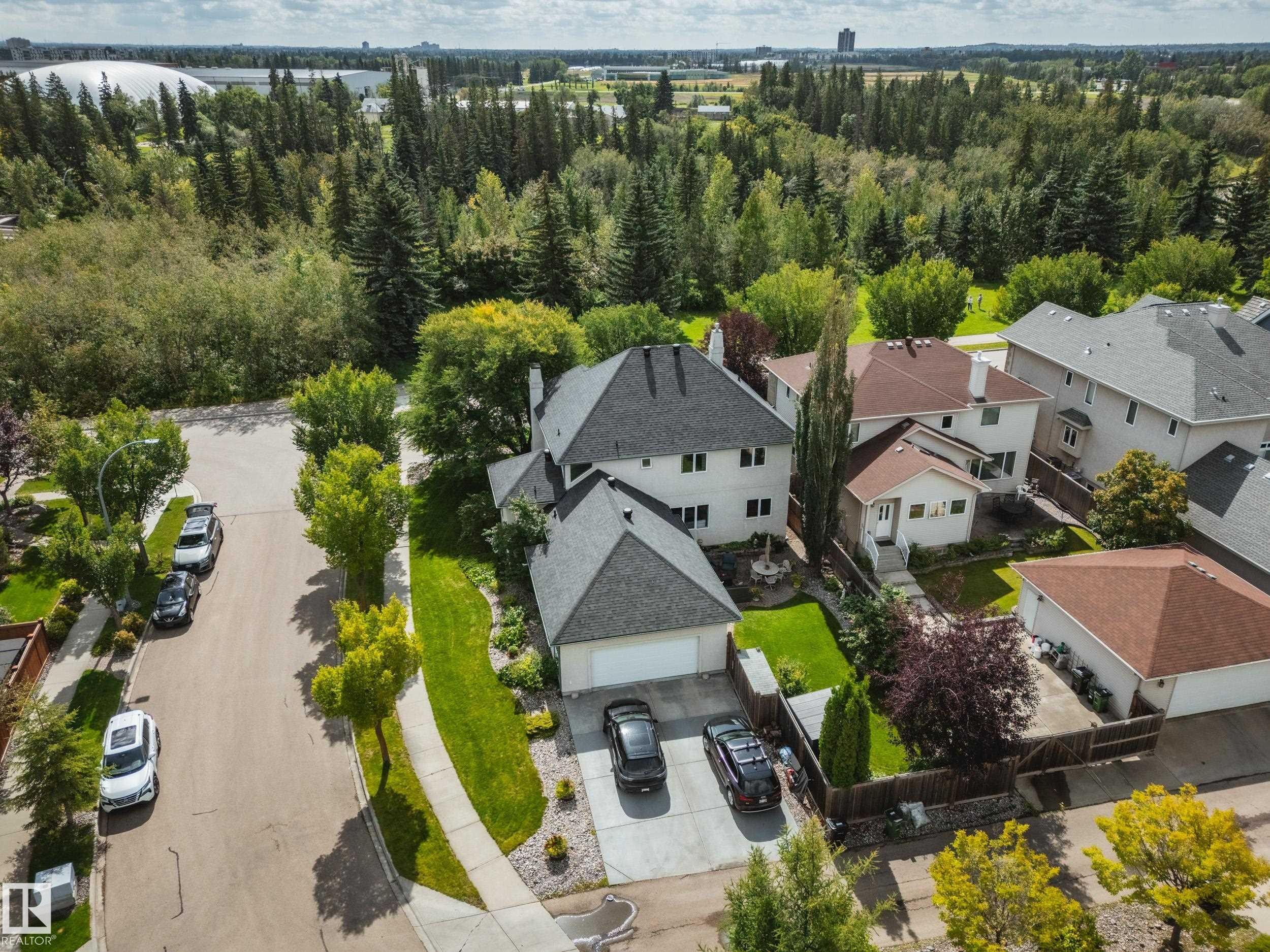 202 Saskatchewan Drive Nw, Edmonton, AB - Outdoor With View