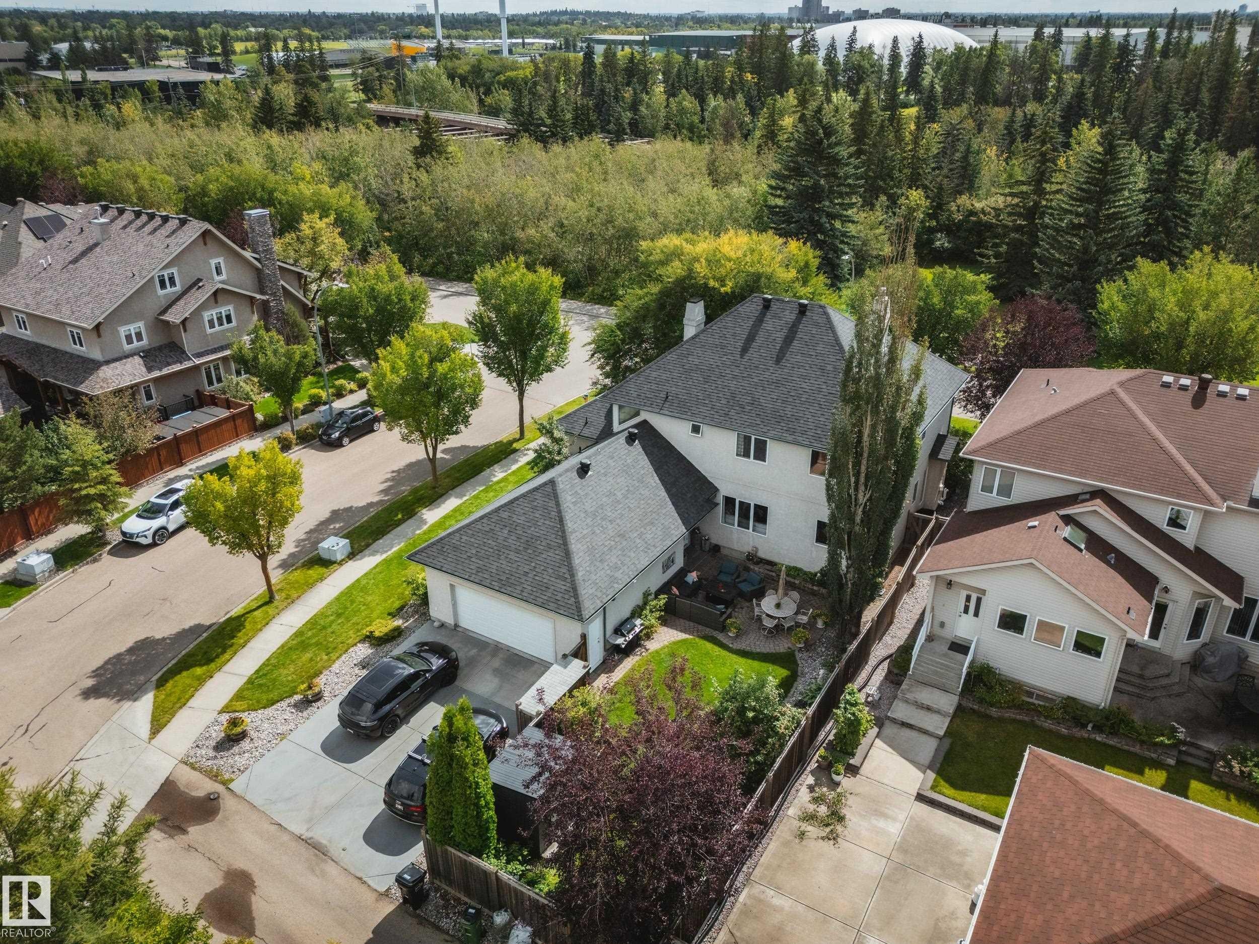 202 Saskatchewan Drive Nw, Edmonton, AB - Outdoor With View