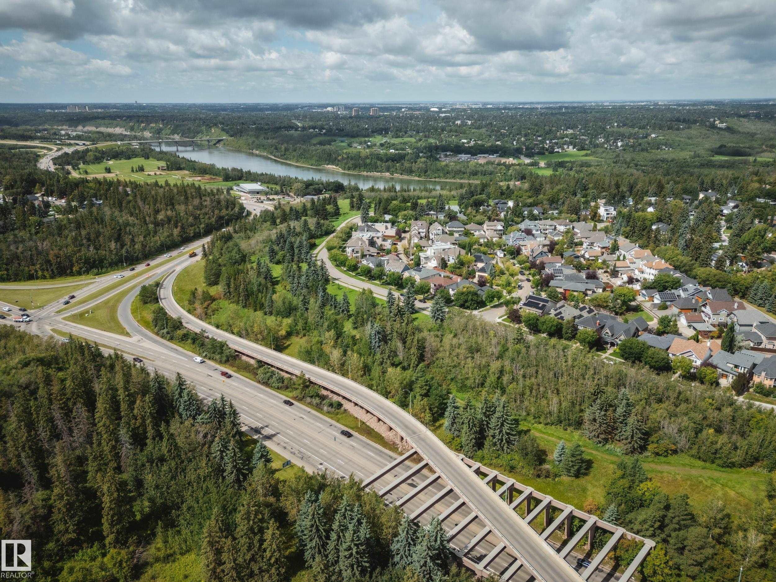 202 Saskatchewan Drive Nw, Edmonton, AB - Outdoor With View