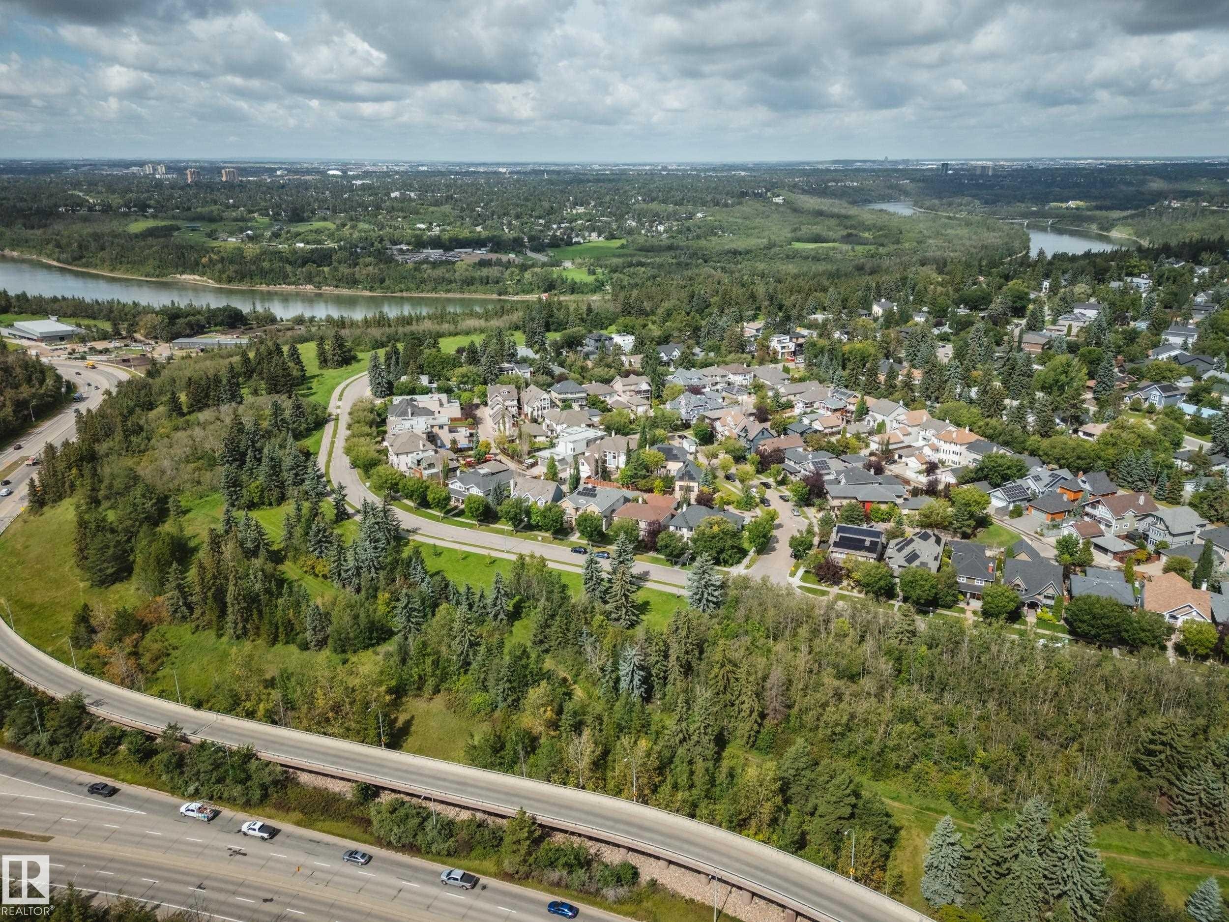 202 Saskatchewan Drive Nw, Edmonton, AB - Outdoor With View
