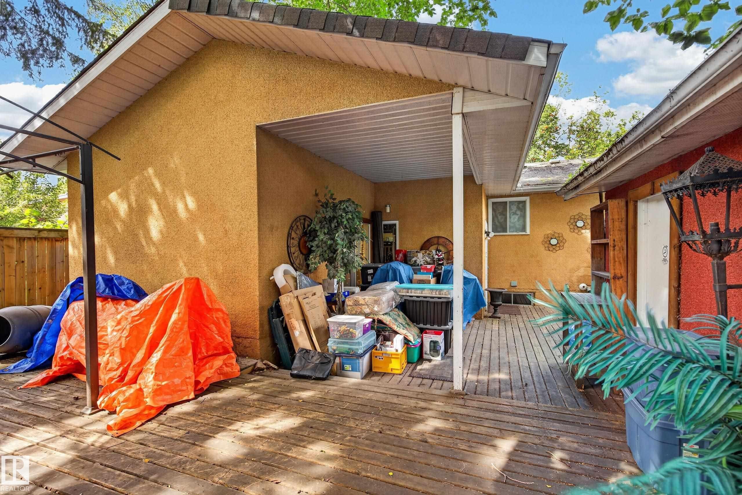 15 Linwood Crescent, St. Albert, AB - Outdoor With Deck Patio Veranda With Exterior
