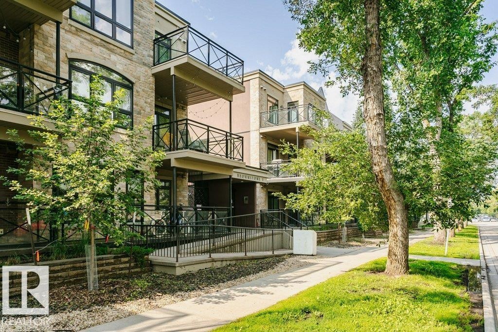 #209 10811 72 Av Nw, Edmonton, AB - Outdoor With Balcony