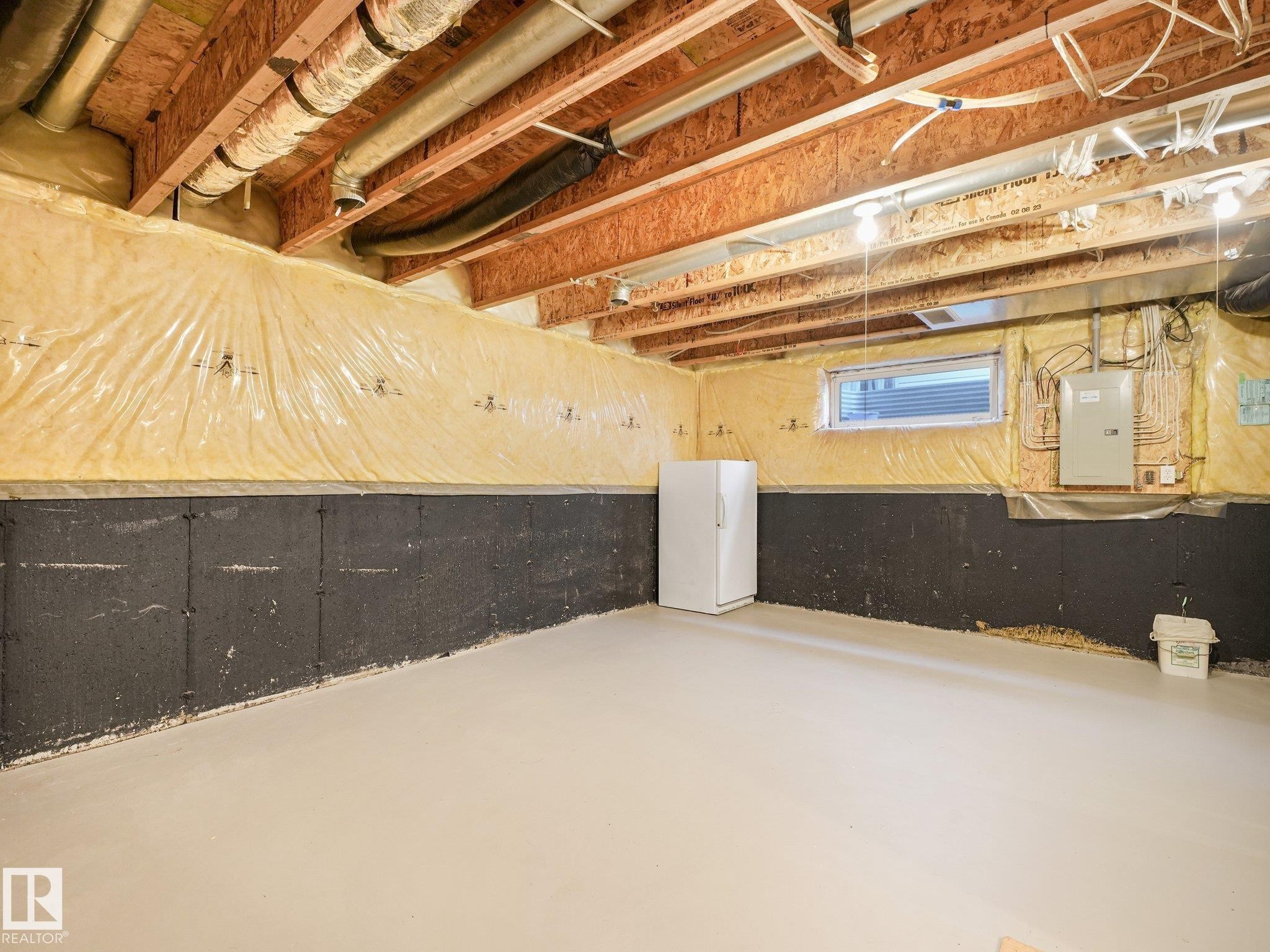 1142 Barnes Way Sw, Edmonton, AB - Indoor Photo Showing Basement