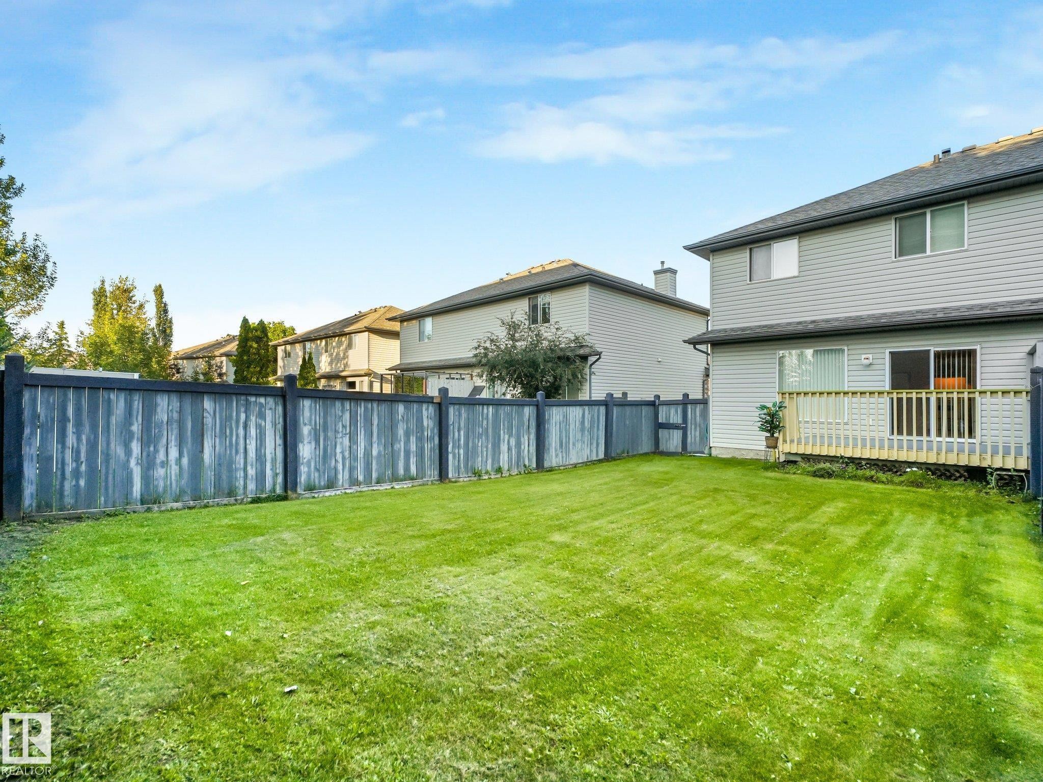 Backyard - 1142 Barnes Way Sw, Edmonton, AB - Outdoor