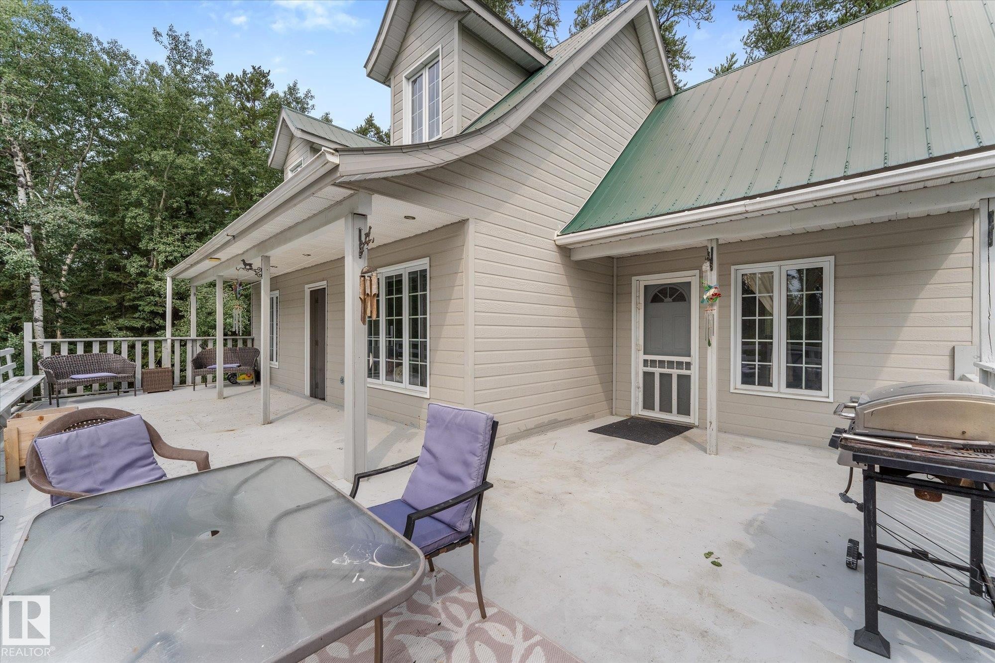 upper deck - 2, 59031 Range Rd 232, Rural Thorhild County, AB - Outdoor With Deck Patio Veranda With Exterior
