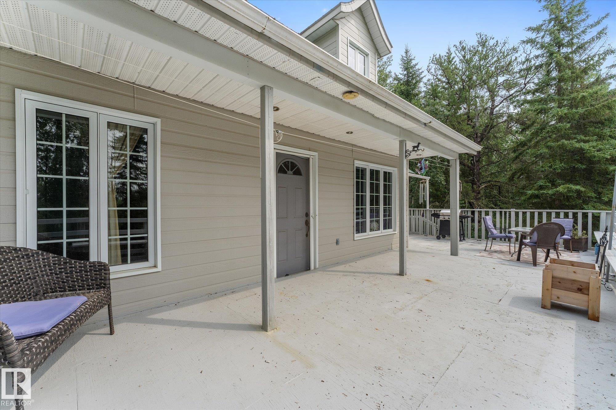 2, 59031 Range Rd 232, Rural Thorhild County, AB - Outdoor With Deck Patio Veranda With Exterior