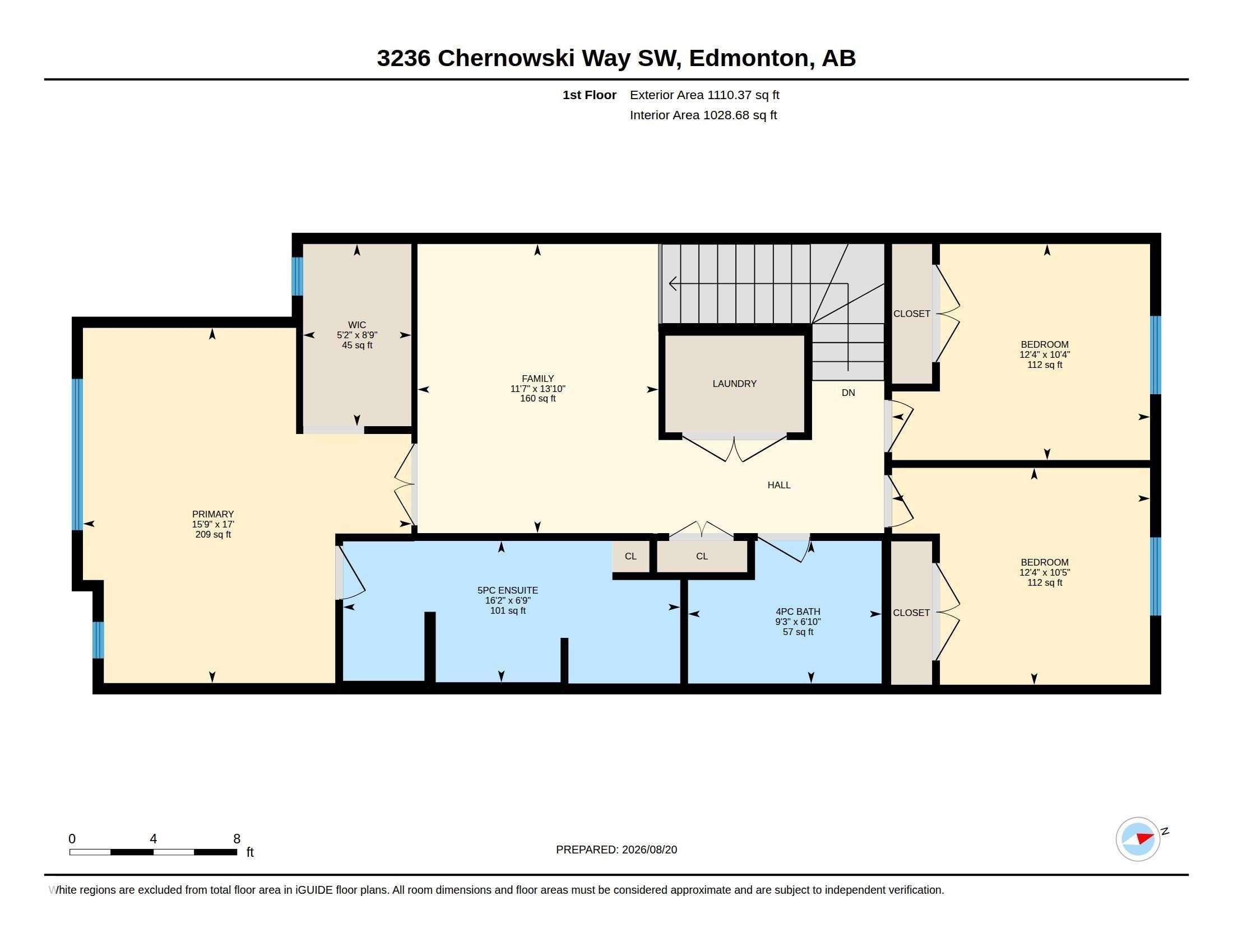 Floor plan - 3236 Chernowski Way Sw, Edmonton, AB - Other