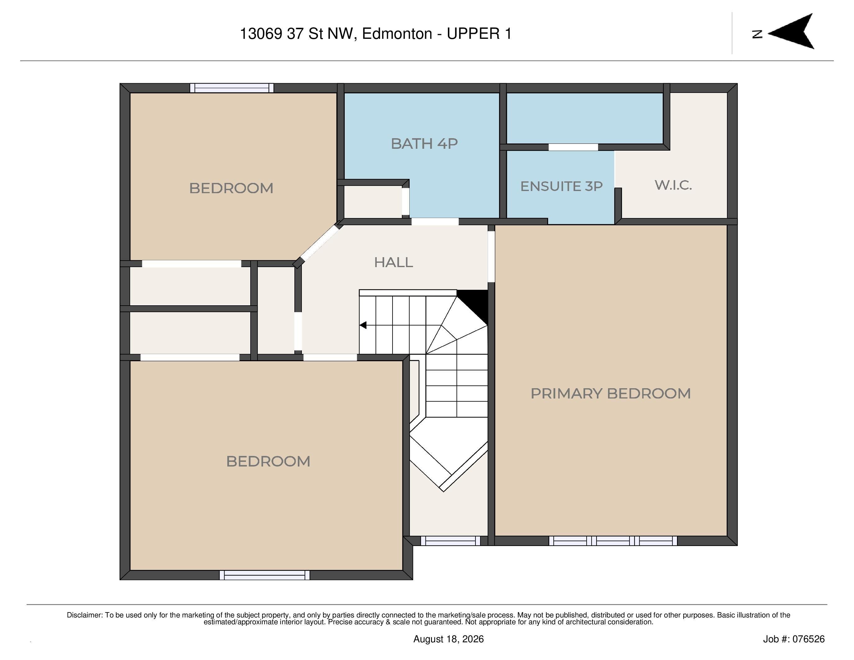 Floor plan - 13069 37 Street Nw, Edmonton, AB - Other