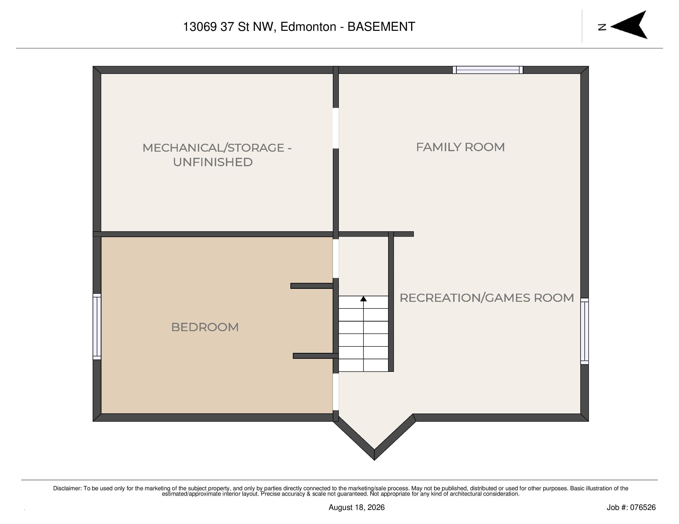 Floor plan - 13069 37 Street Nw, Edmonton, AB - Other