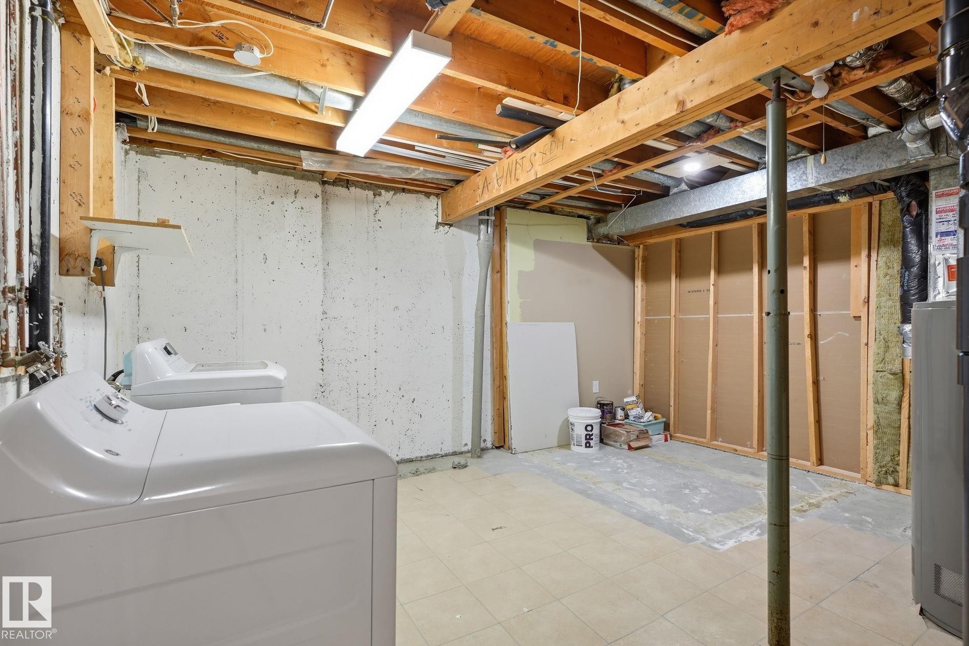 234 Dickinsfield Court Nw, Edmonton, AB - Indoor Photo Showing Basement