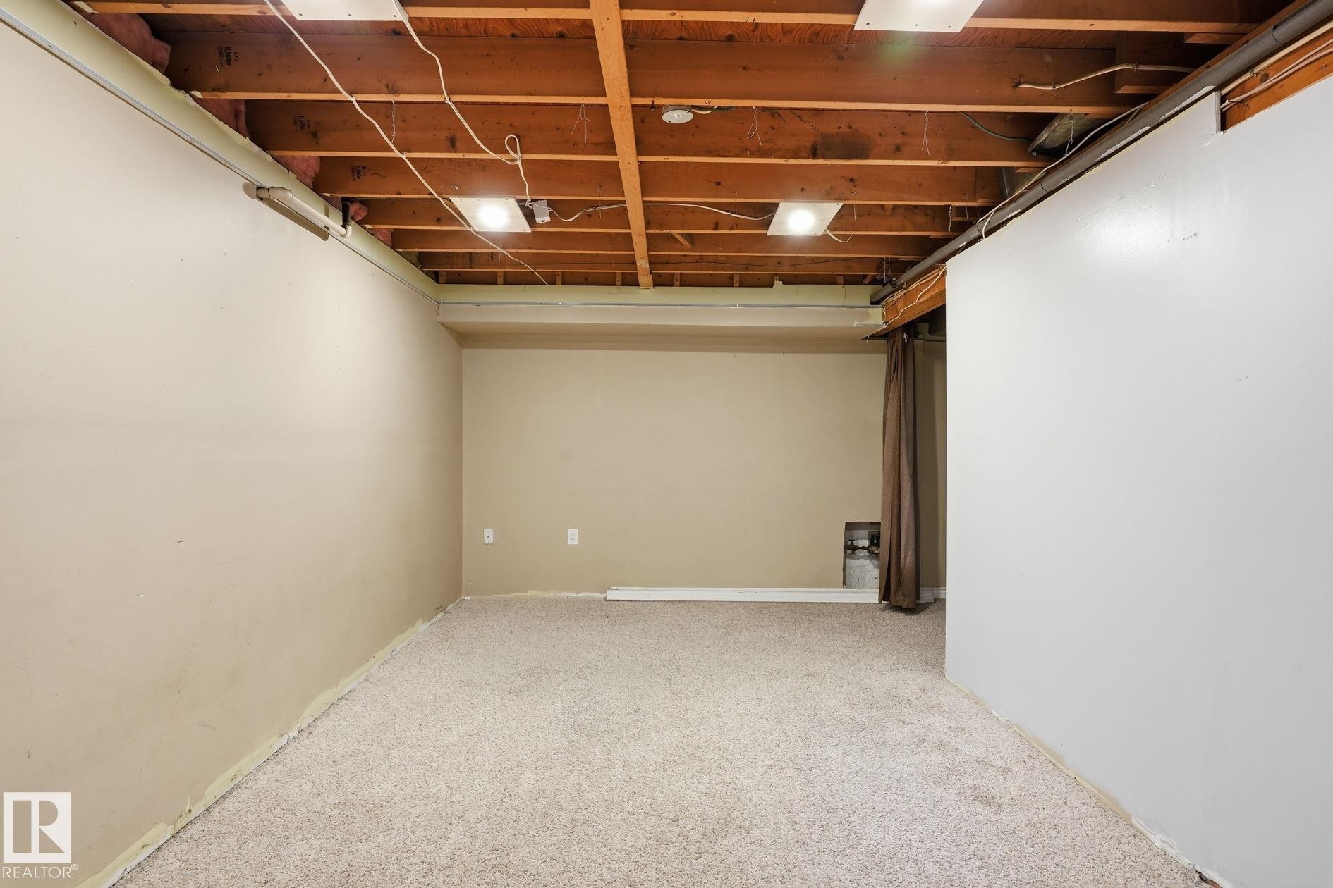 234 Dickinsfield Court Nw, Edmonton, AB - Indoor Photo Showing Basement