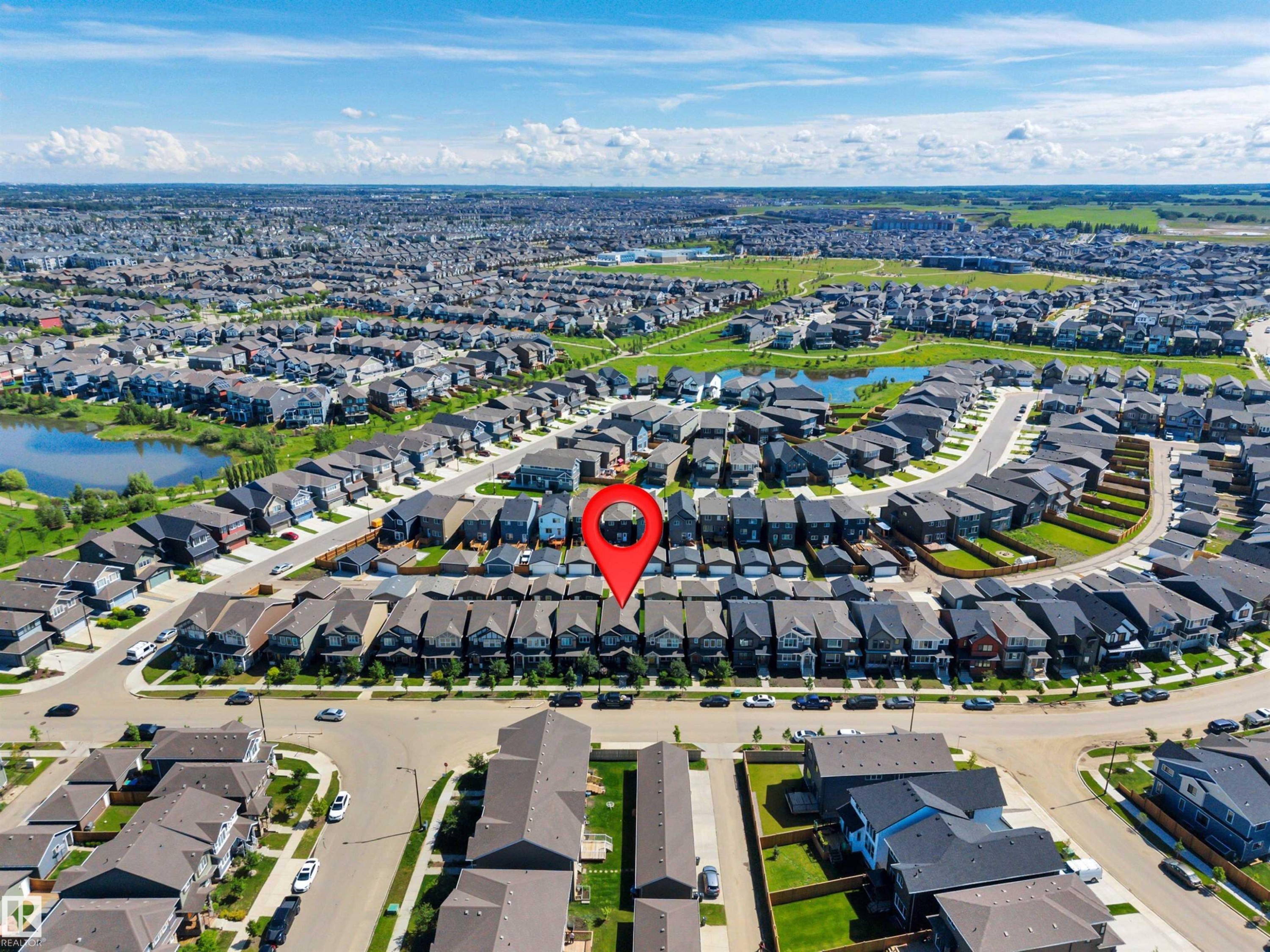 648 Orchards Boulevard Sw, Edmonton, AB - Outdoor With View
