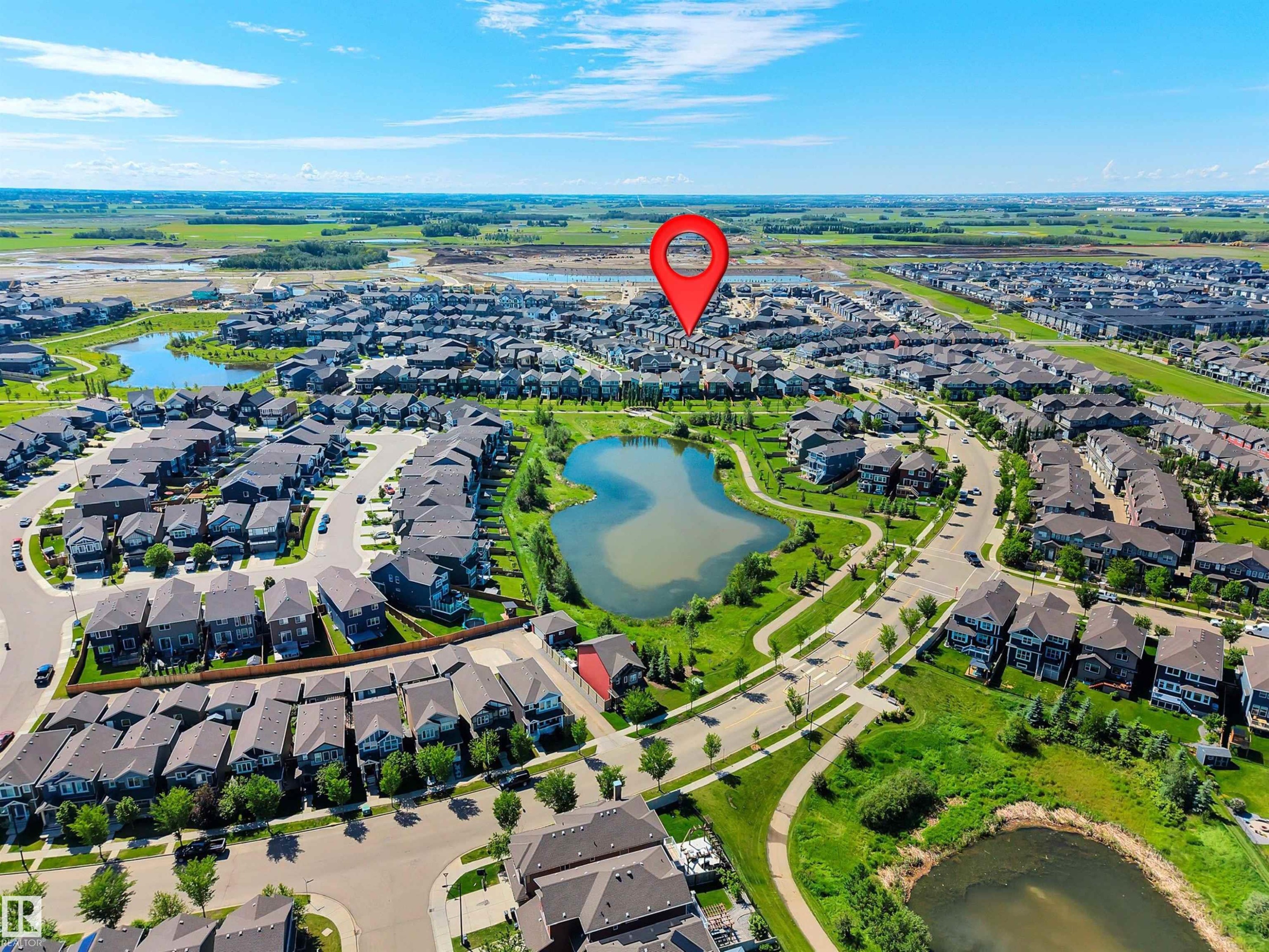 648 Orchards Boulevard Sw, Edmonton, AB - Outdoor With View
