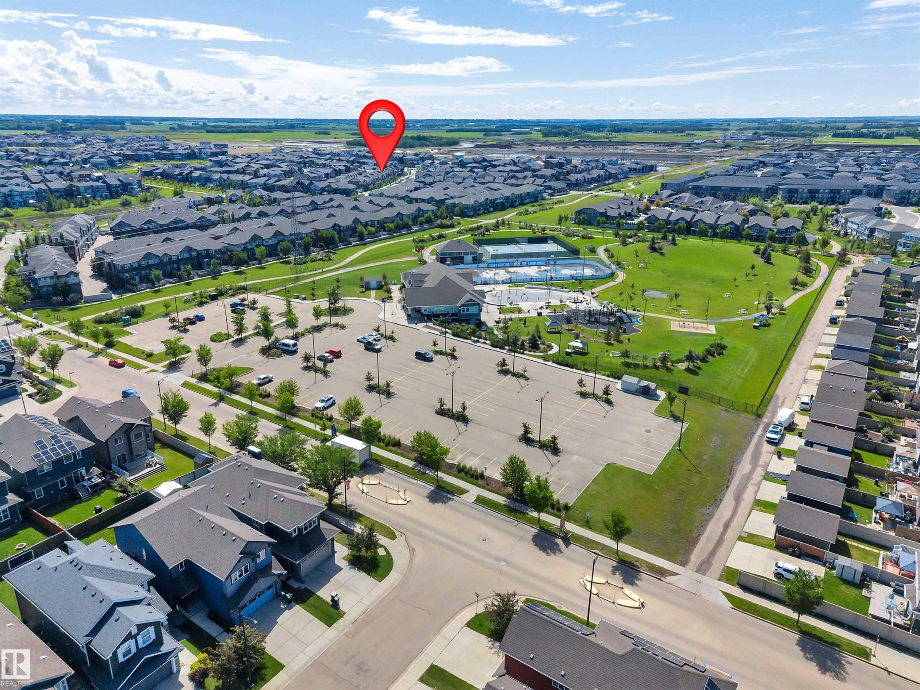 648 Orchards Boulevard Sw, Edmonton, AB - Outdoor With View